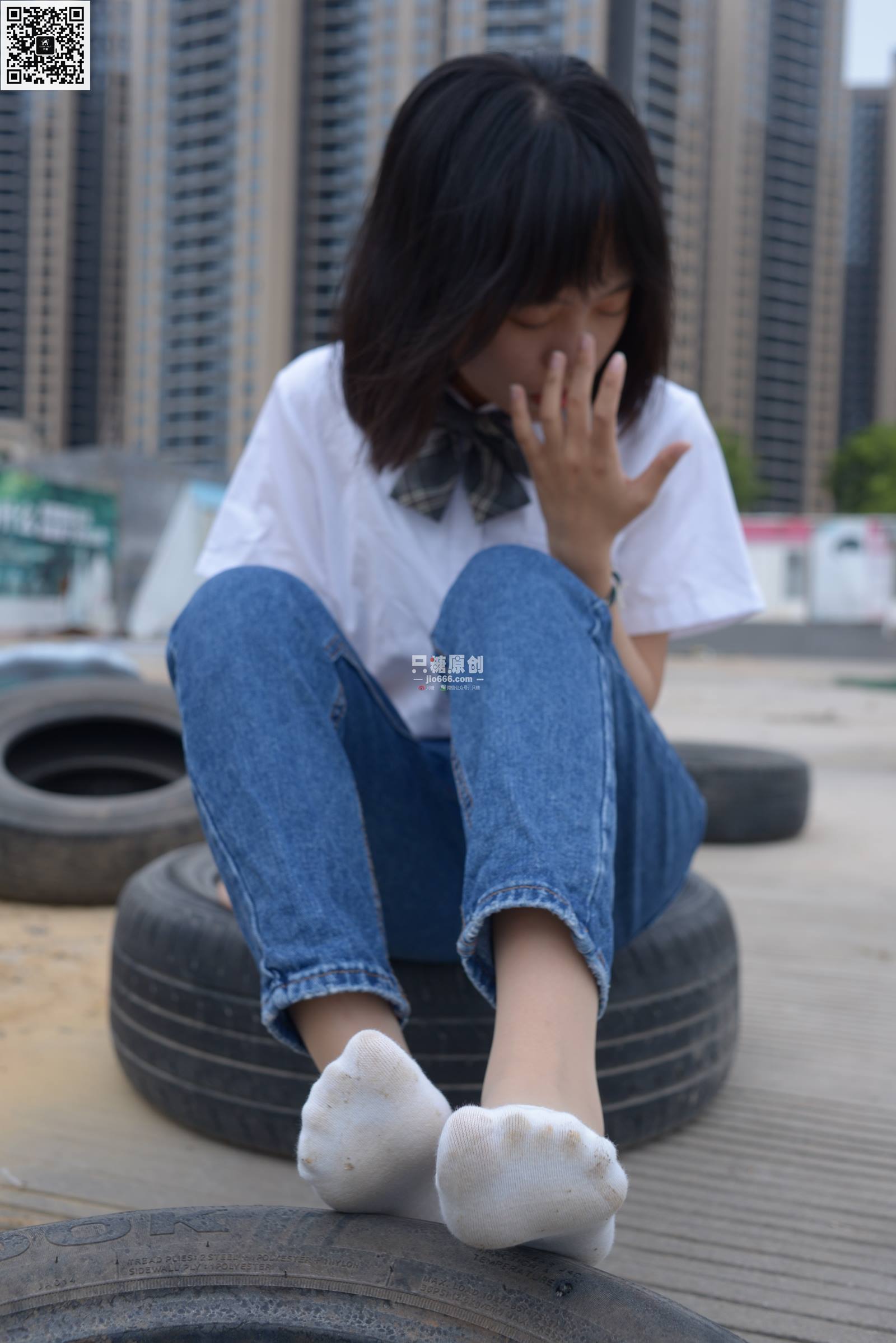 图片[77]-只糖棉袜 NO.526 悠悠 – 神明的储物罐 [146P] – 速更版-美库