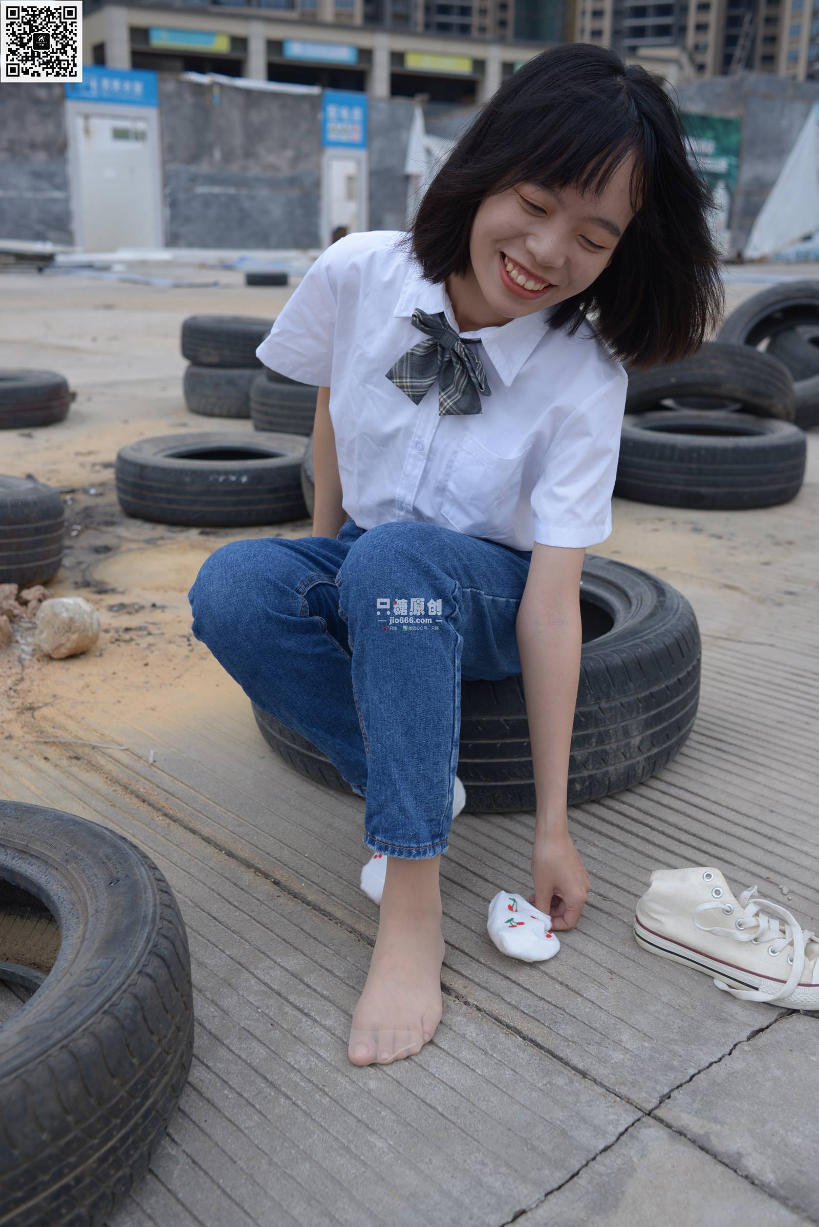 图片[95]-只糖棉袜 NO.526 悠悠 – 神明的储物罐 [146P] – 速更版-美库