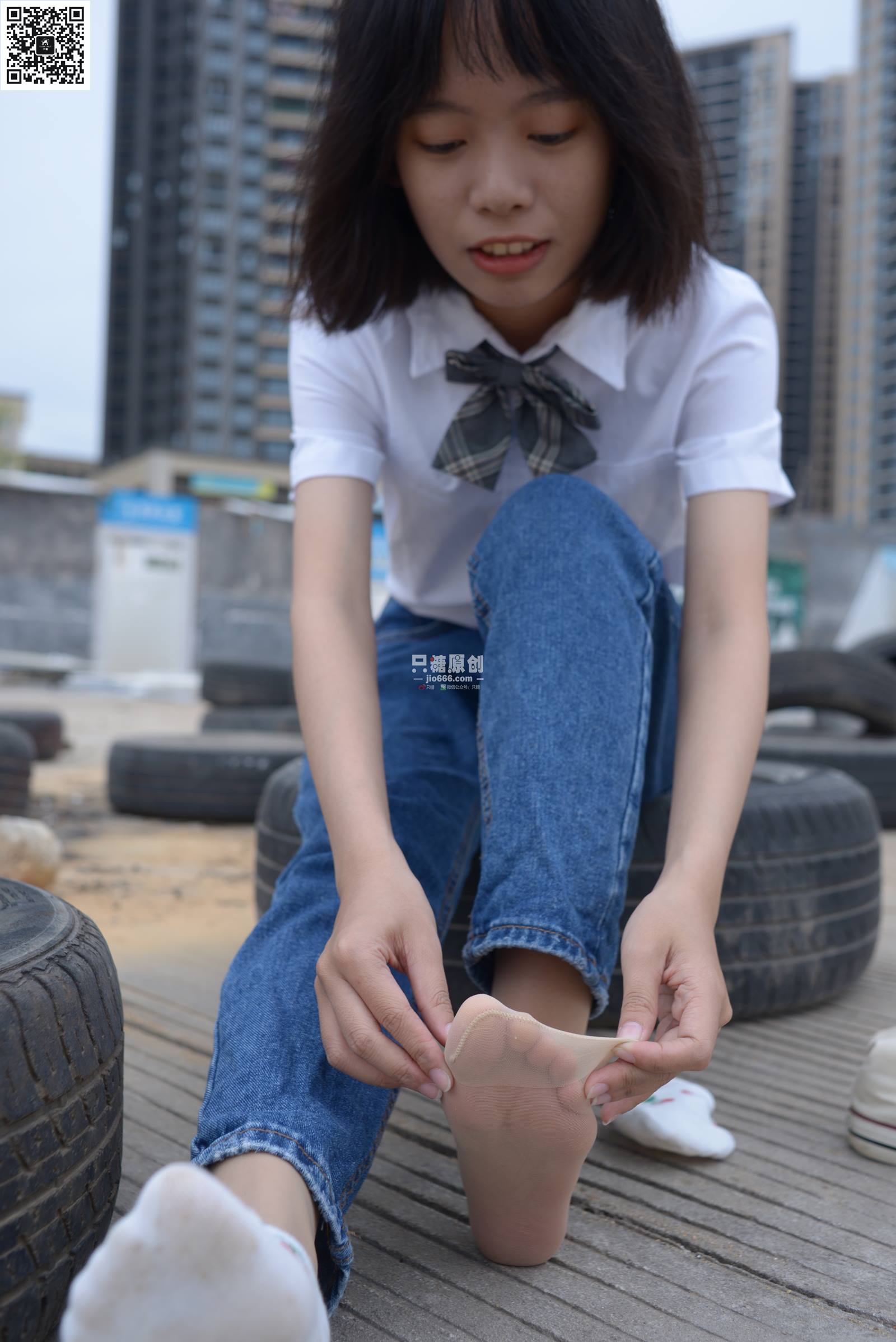 图片[100]-只糖棉袜 NO.526 悠悠 – 神明的储物罐 [146P] – 速更版-美库