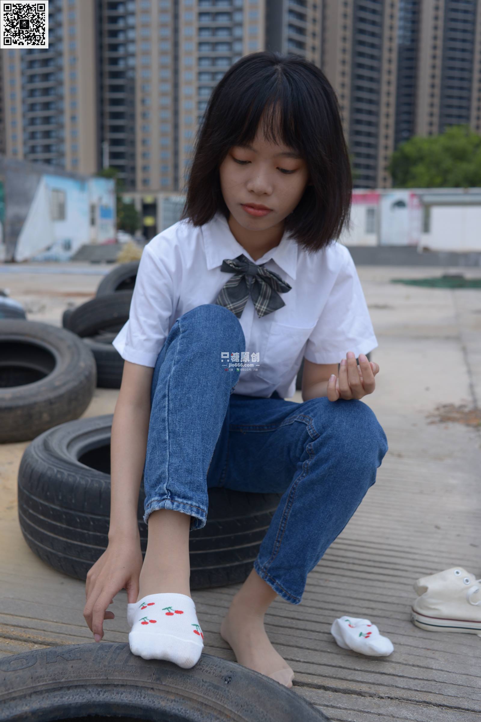 图片[107]-只糖棉袜 NO.526 悠悠 – 神明的储物罐 [146P] – 速更版-美库