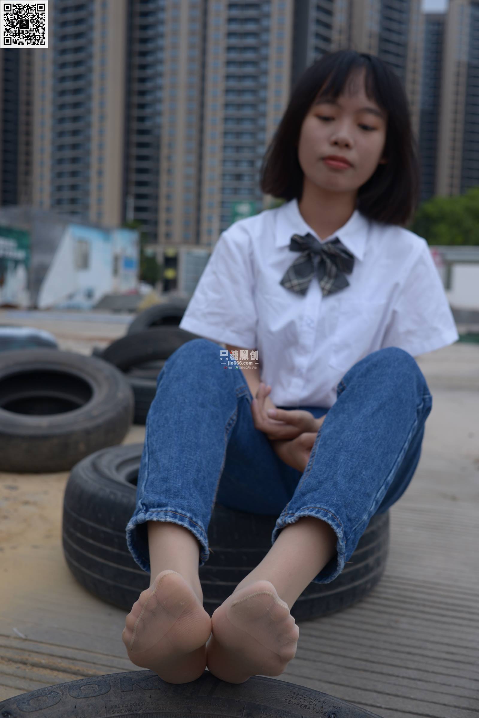 图片[130]-只糖棉袜 NO.526 悠悠 – 神明的储物罐 [146P] – 速更版-美库