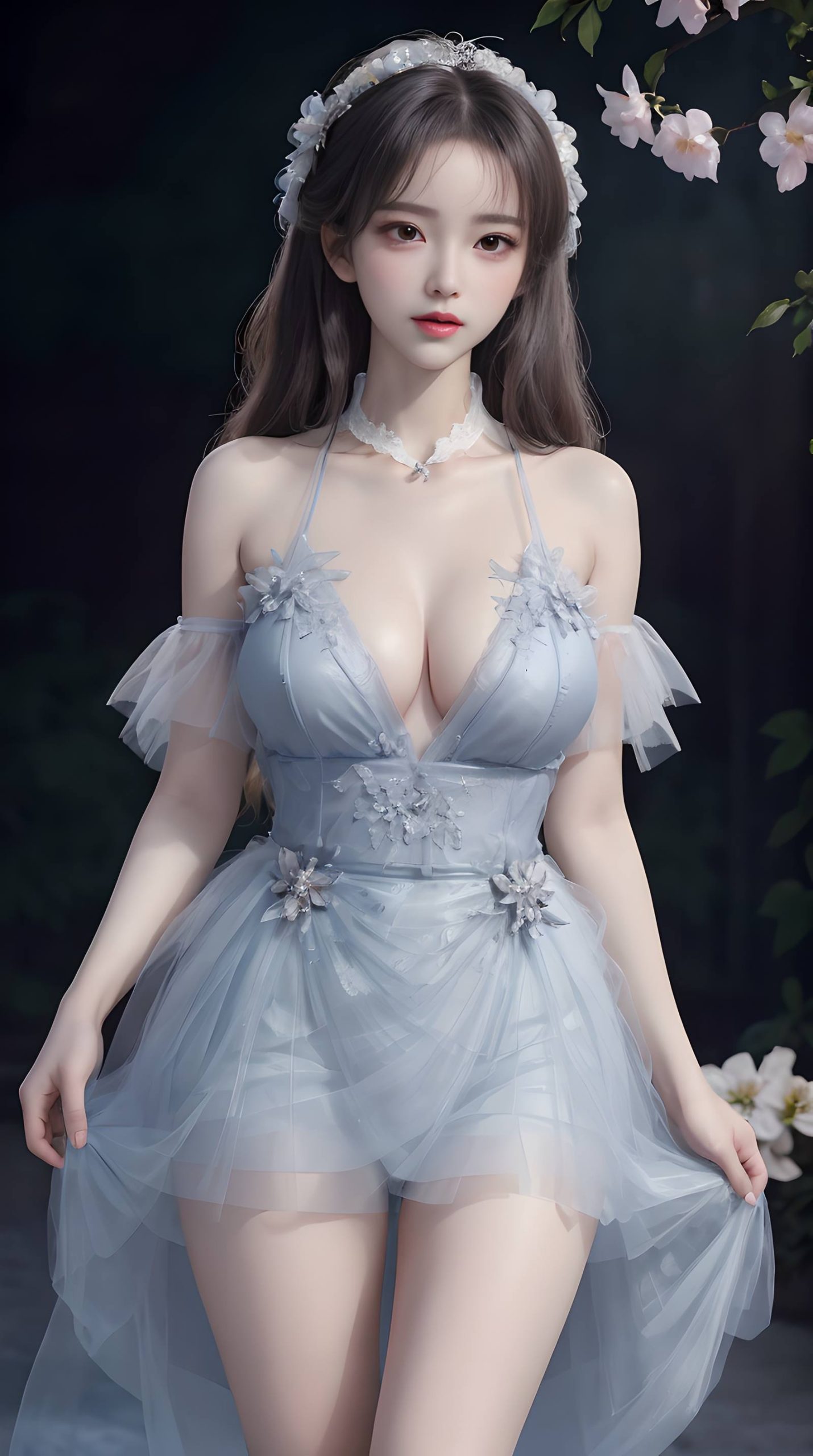 图片[10]-AI绘画 072 碎花裙 [51P] – 速更版-美库