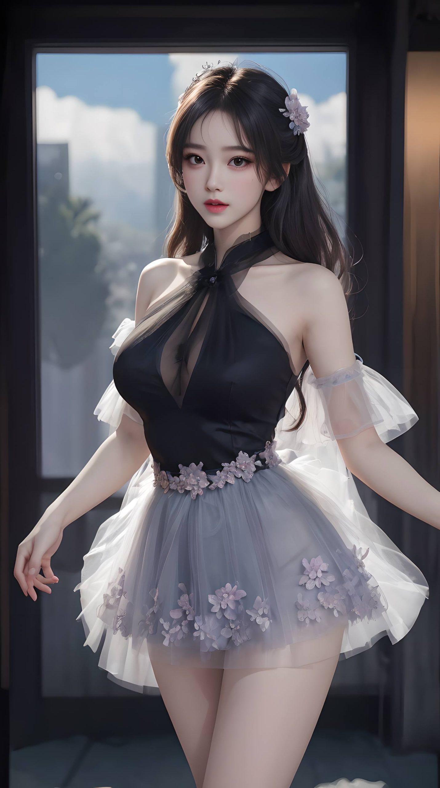 图片[17]-AI绘画 072 碎花裙 [51P] – 速更版-美库