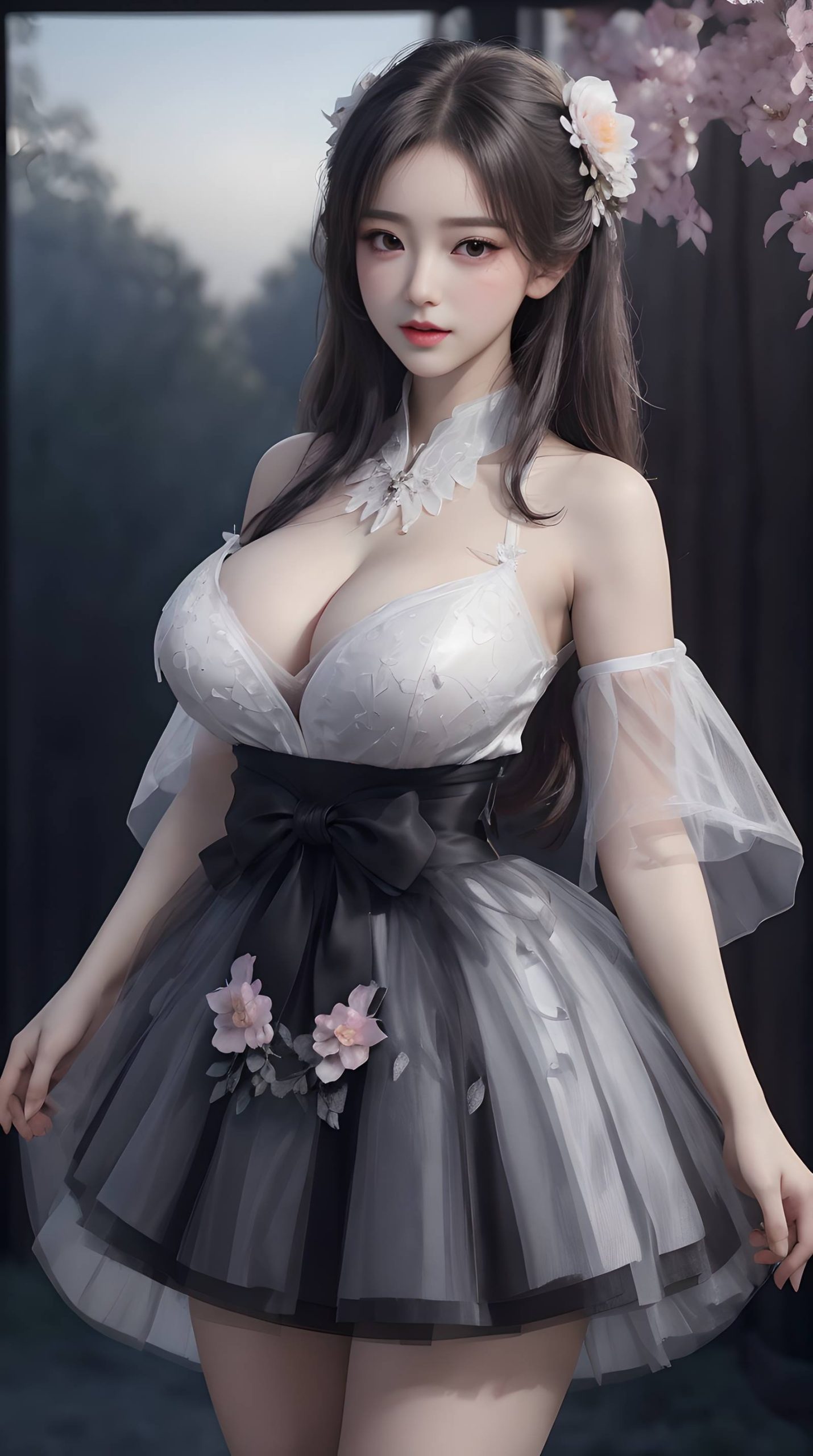 图片[22]-AI绘画 072 碎花裙 [51P] – 速更版-美库