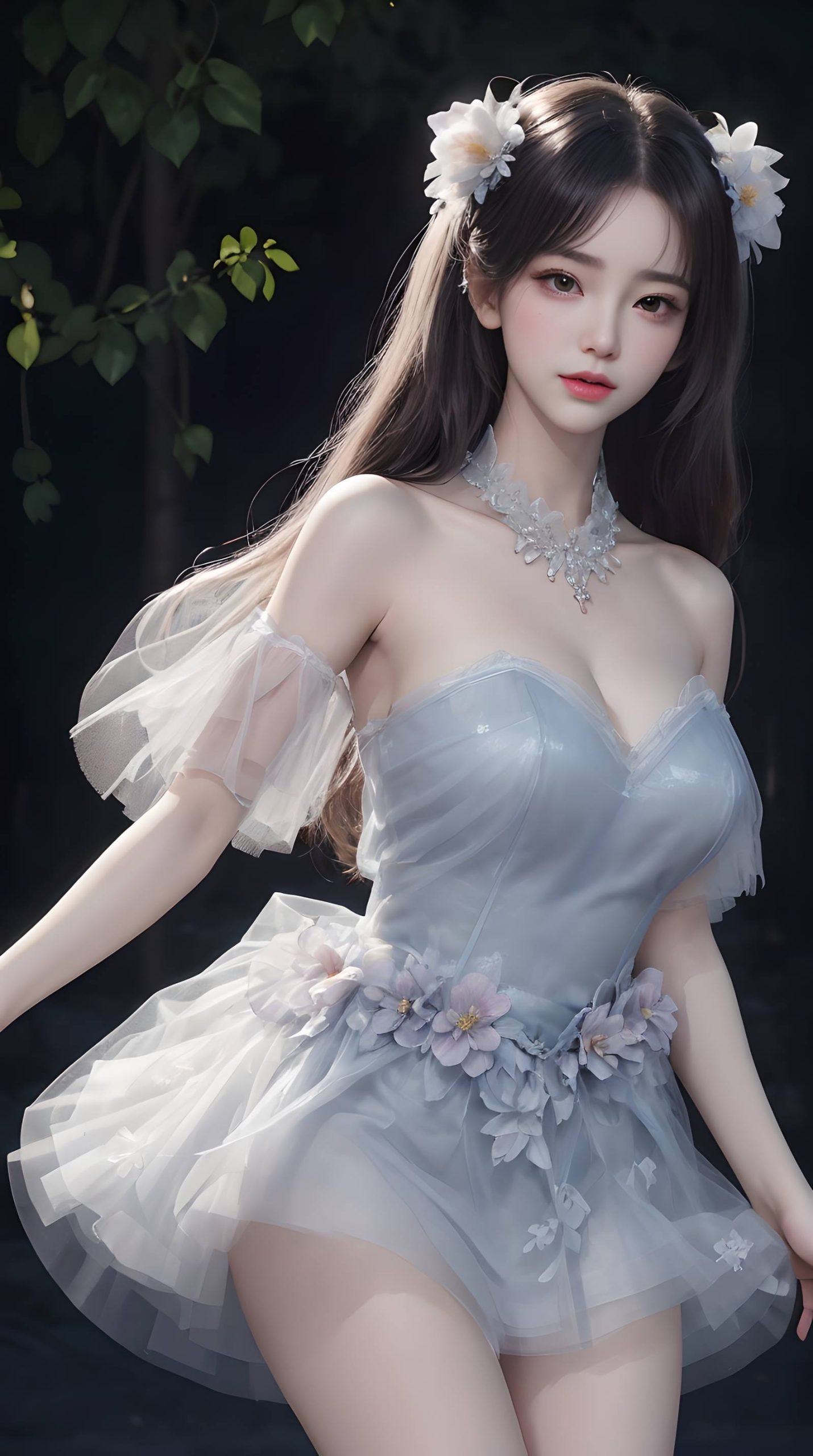 图片[30]-AI绘画 072 碎花裙 [51P] – 速更版-美库