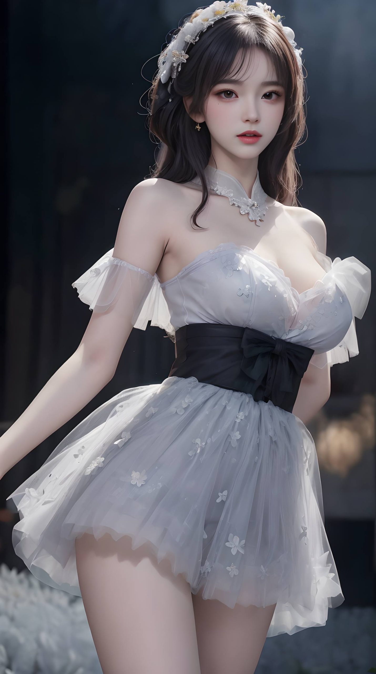 图片[32]-AI绘画 072 碎花裙 [51P] – 速更版-美库