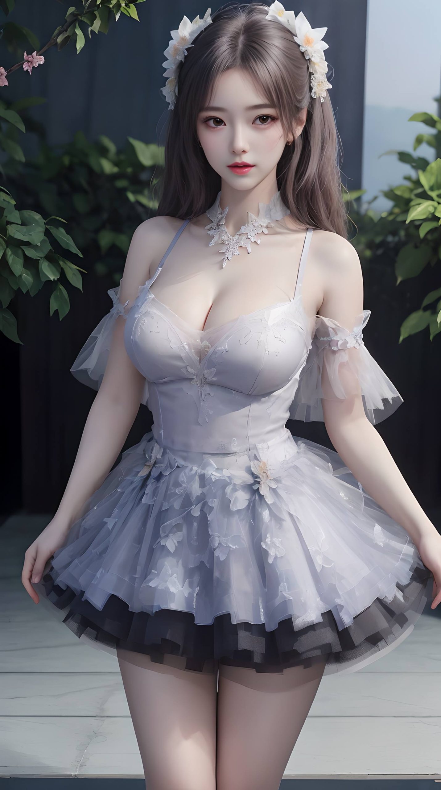 图片[38]-AI绘画 072 碎花裙 [51P] – 速更版-美库