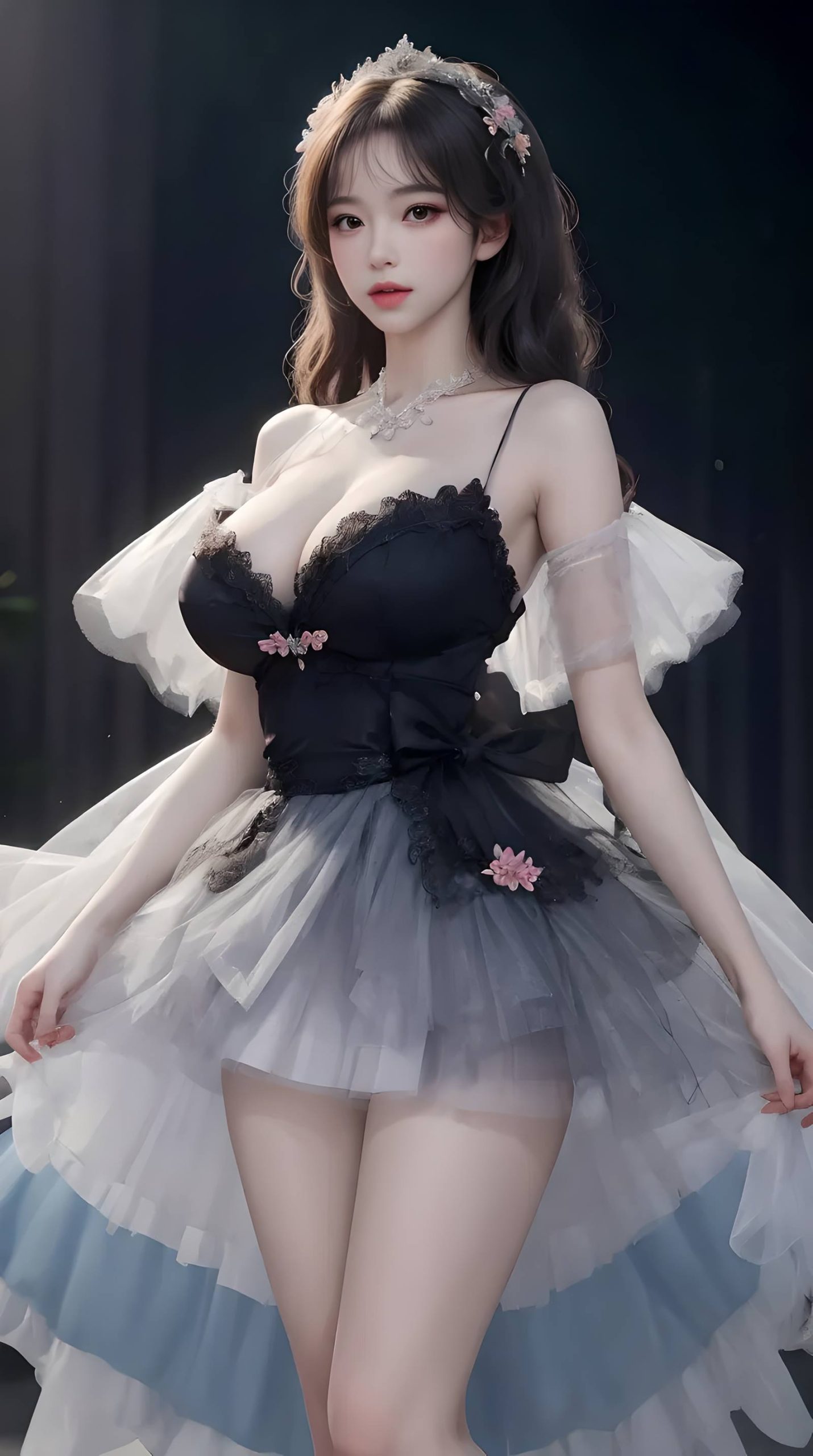 图片[46]-AI绘画 072 碎花裙 [51P] – 速更版-美库