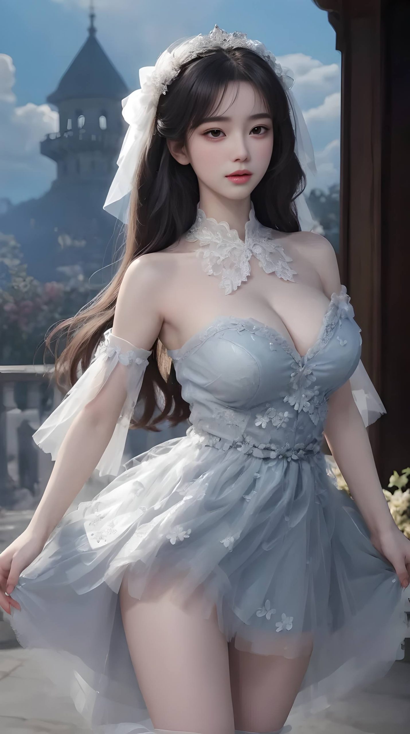 图片[49]-AI绘画 072 碎花裙 [51P] – 速更版-美库