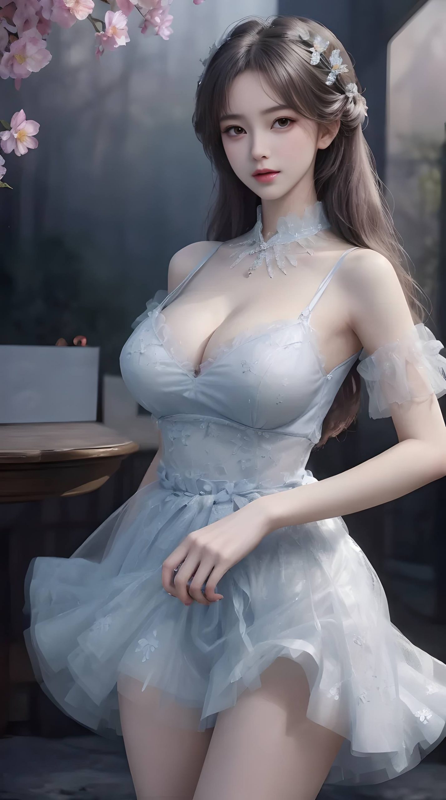 图片[53]-AI绘画 072 碎花裙 [51P] – 速更版-美库