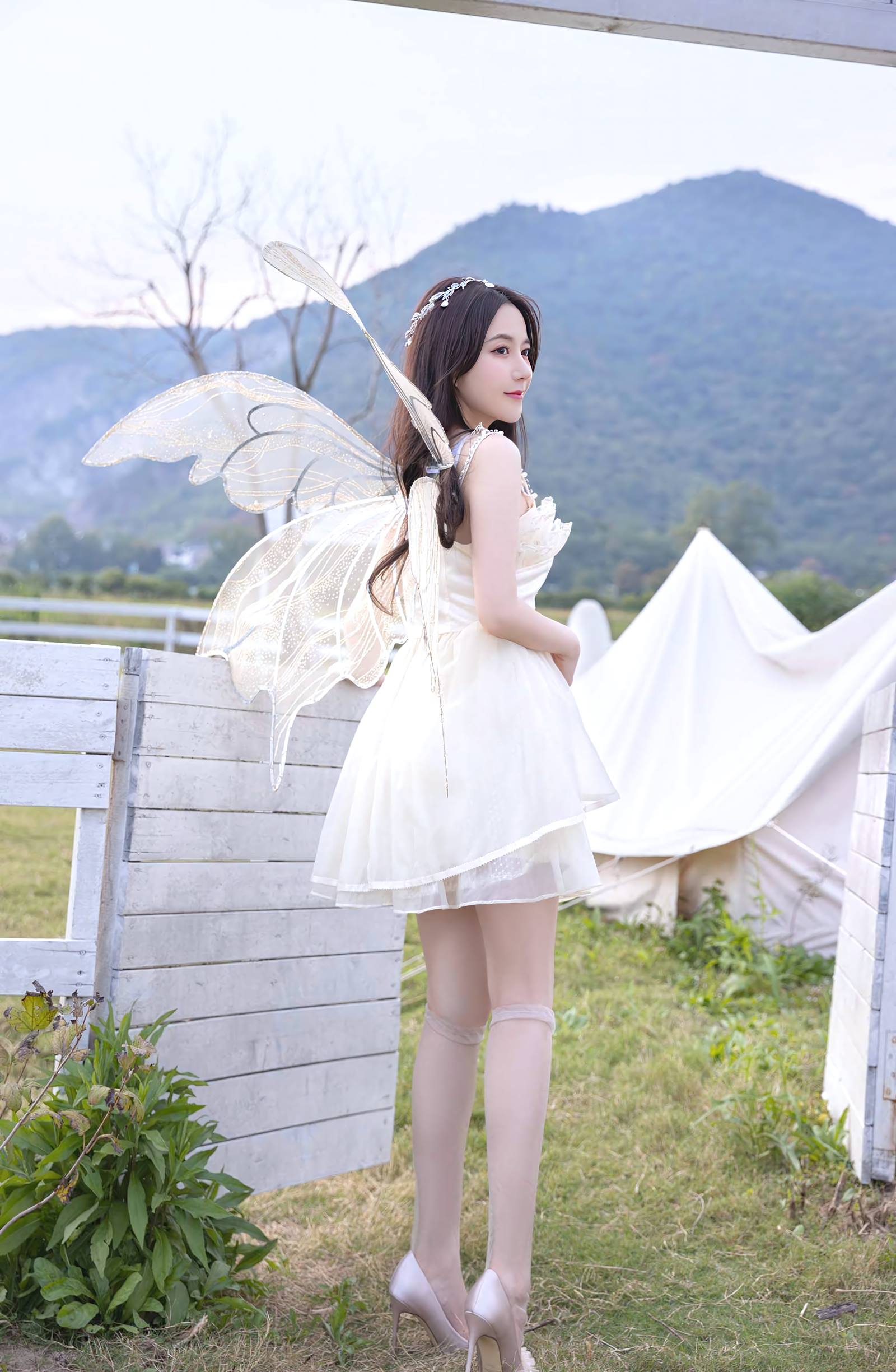 图片[17]-秀人名模鱼子酱Fish《遗失的羽翼》[65P] – 速更版-美库