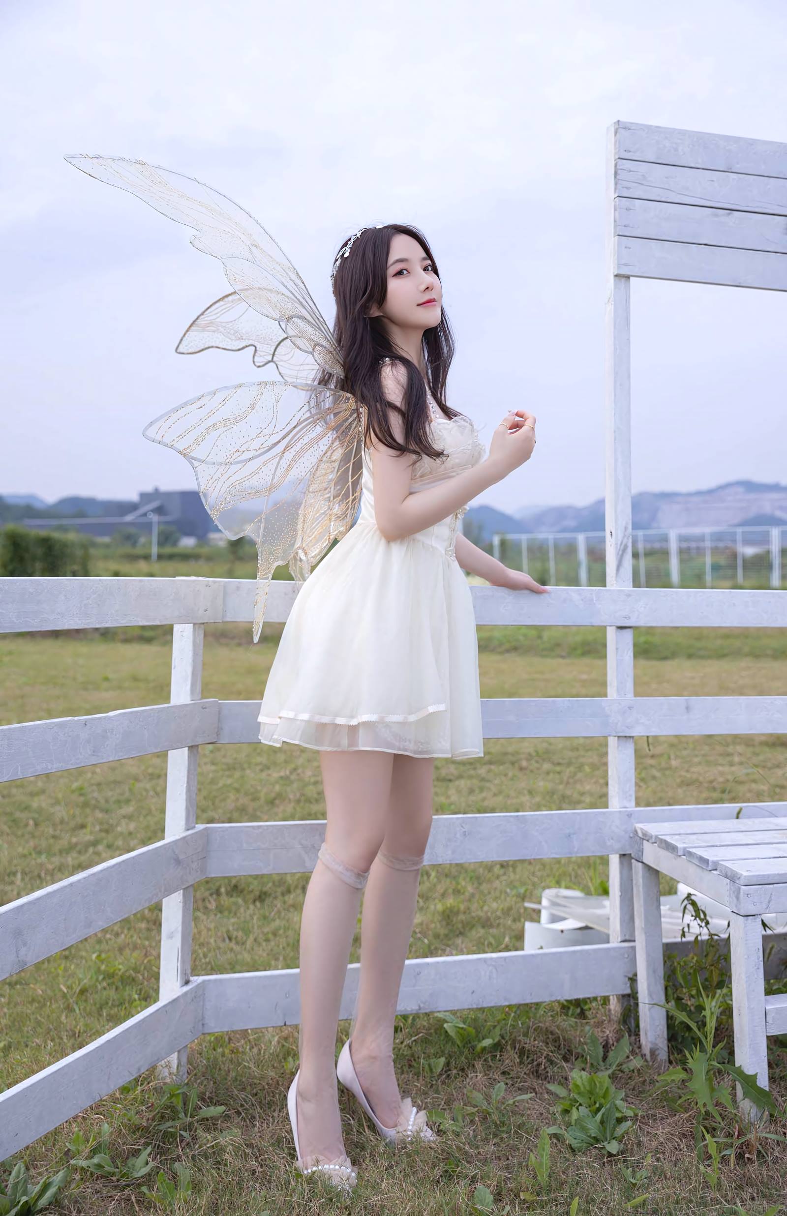 图片[30]-秀人名模鱼子酱Fish《遗失的羽翼》[65P] – 速更版-美库