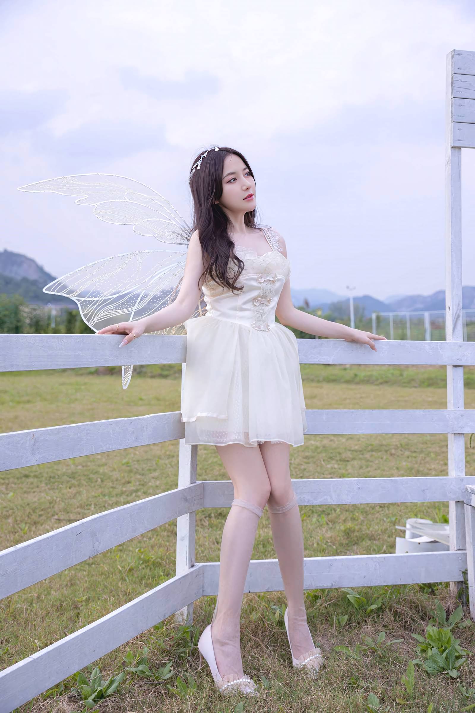 图片[32]-秀人名模鱼子酱Fish《遗失的羽翼》[65P] – 速更版-美库