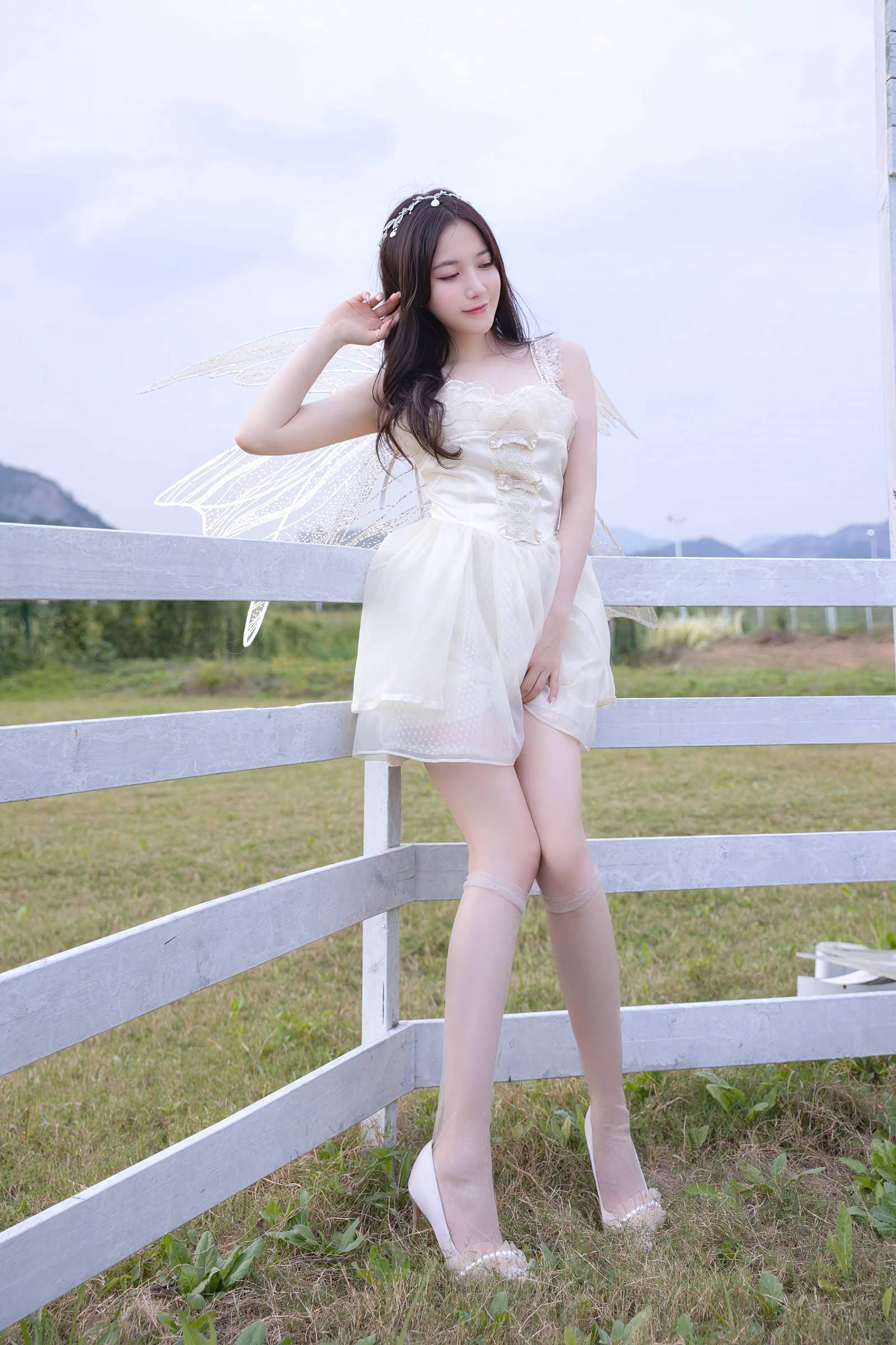 图片[33]-秀人名模鱼子酱Fish《遗失的羽翼》[65P] – 速更版-美库