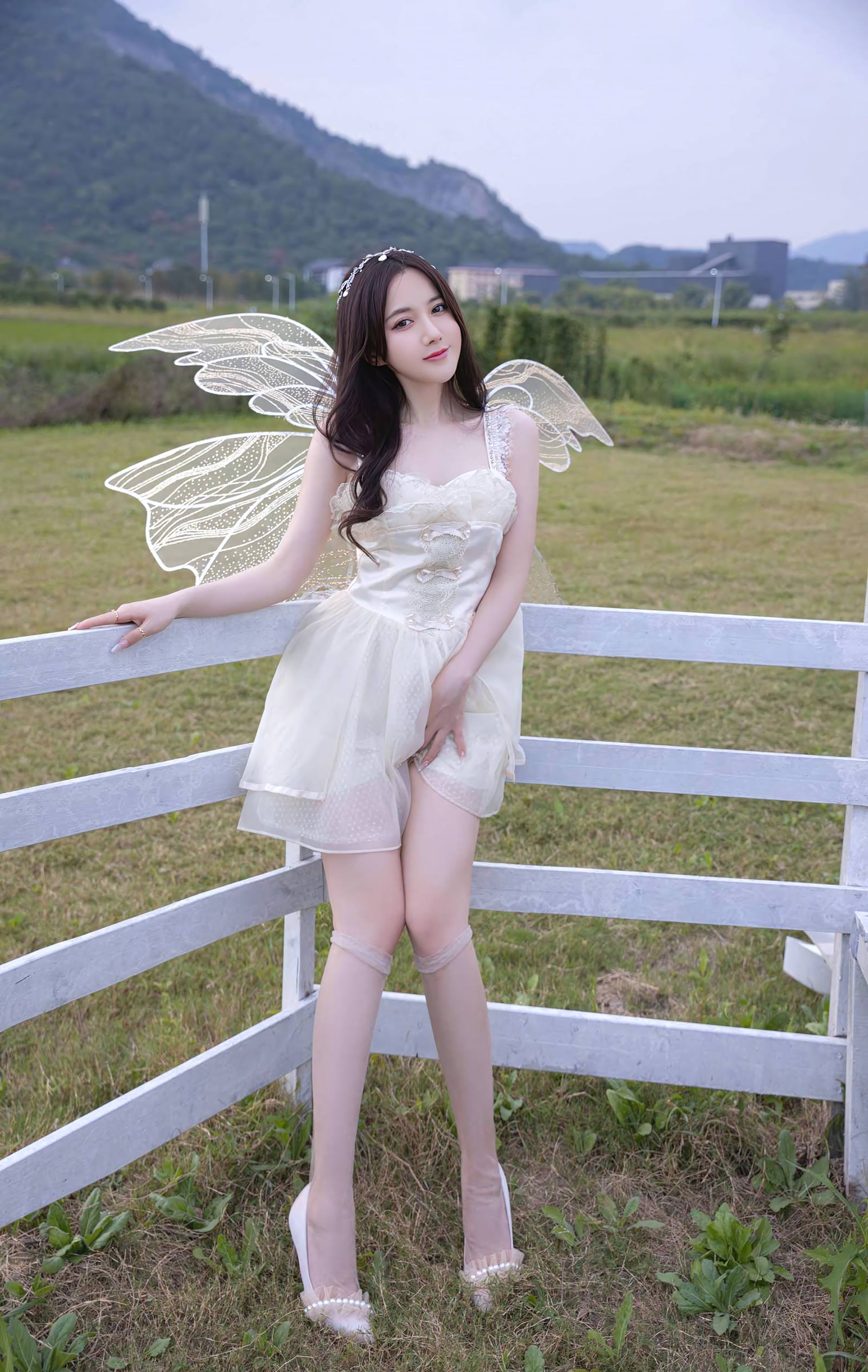 图片[36]-秀人名模鱼子酱Fish《遗失的羽翼》[65P] – 速更版-美库