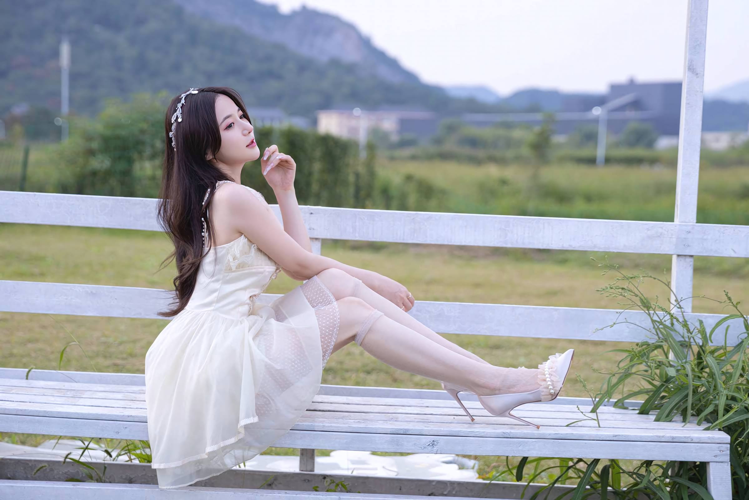 图片[42]-秀人名模鱼子酱Fish《遗失的羽翼》[65P] – 速更版-美库