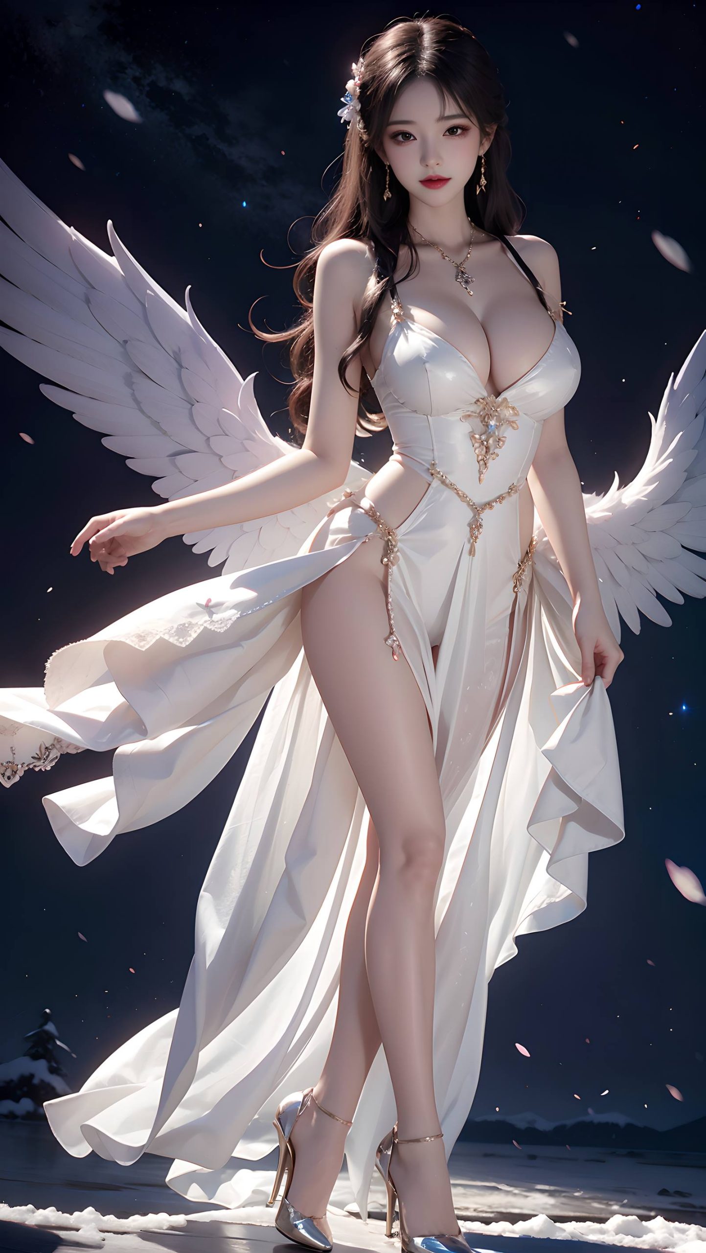 图片[18]-AI绘画 073 天使美女 [47P] – 速更版-美库