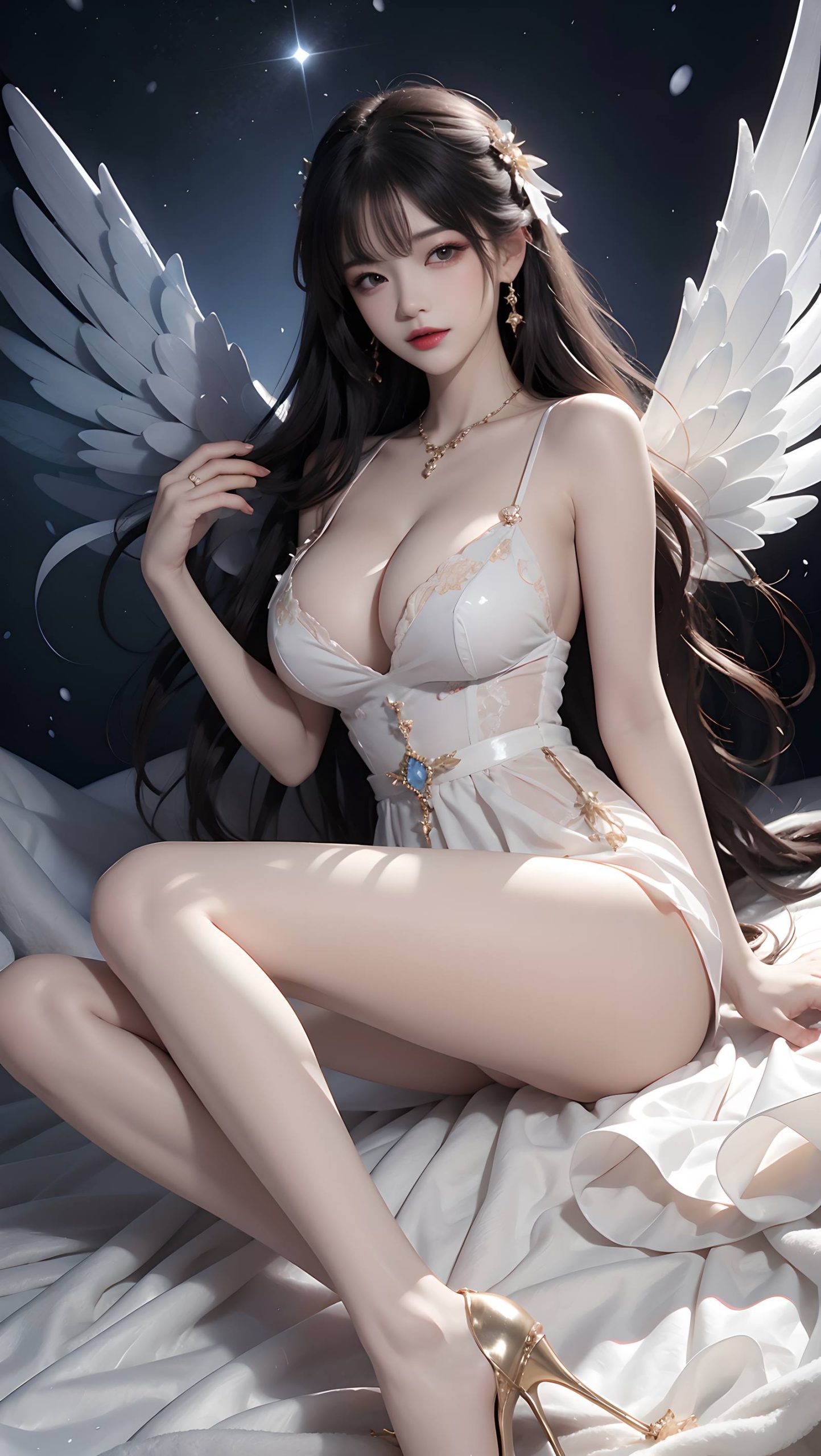 图片[20]-AI绘画 073 天使美女 [47P] – 速更版-美库