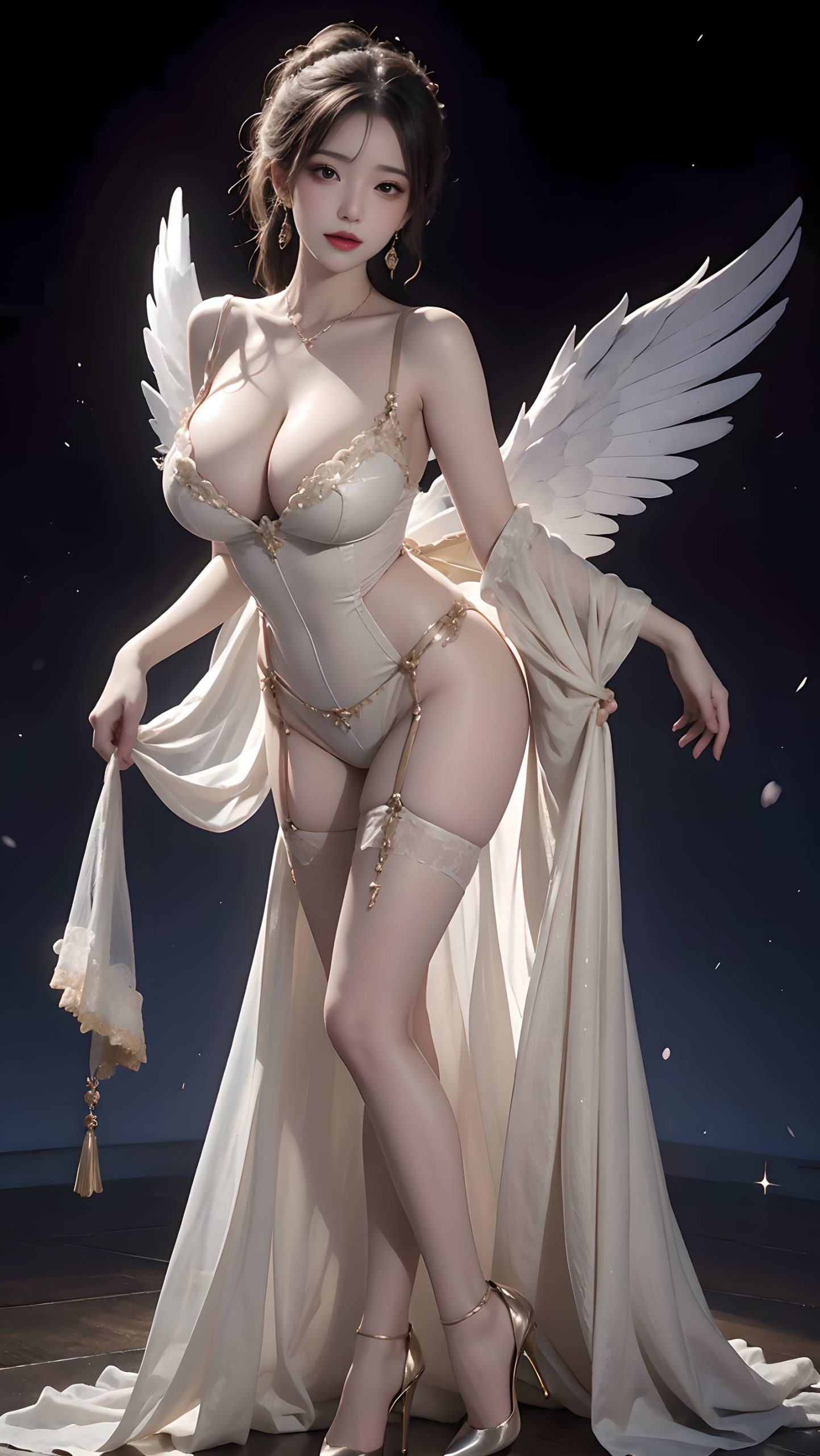 图片[39]-AI绘画 073 天使美女 [47P] – 速更版-美库