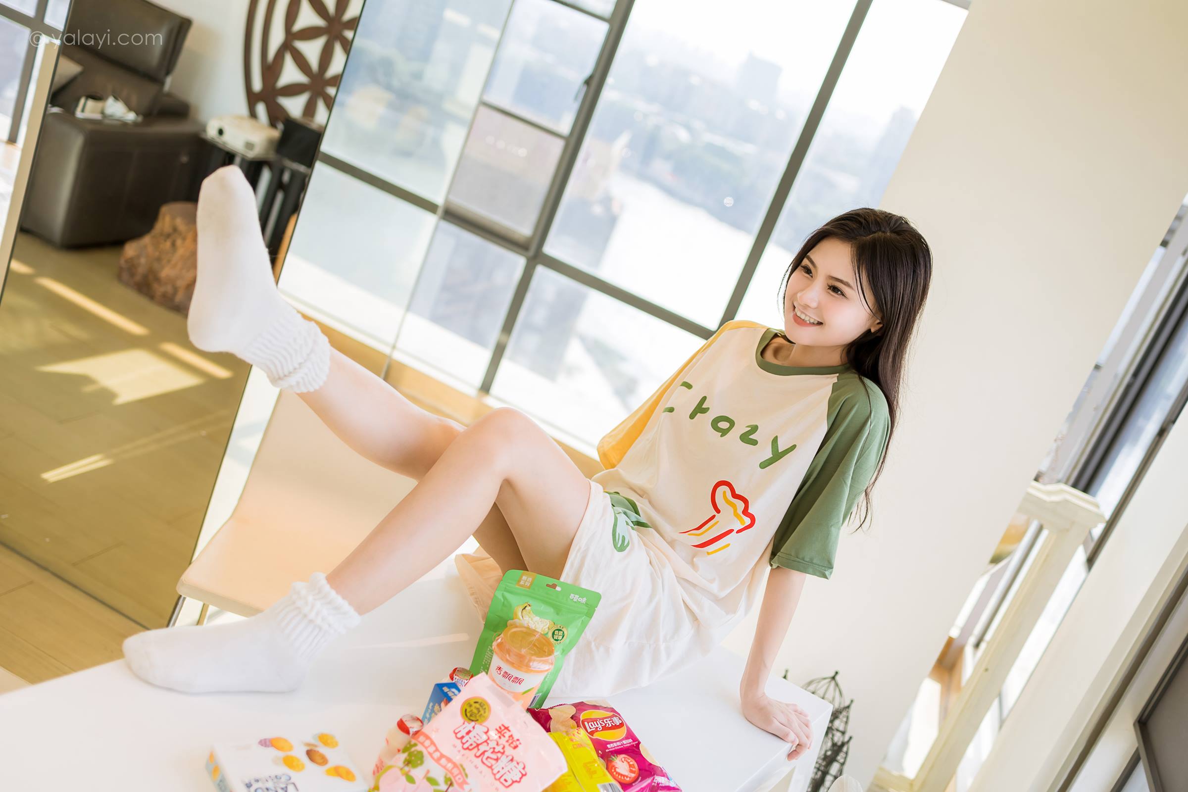 图片[10]-[YALAYI雅拉伊]2023.09.29 NO.1072 小恐龙睡衣 若婷[45+1P] – 速更版-美库