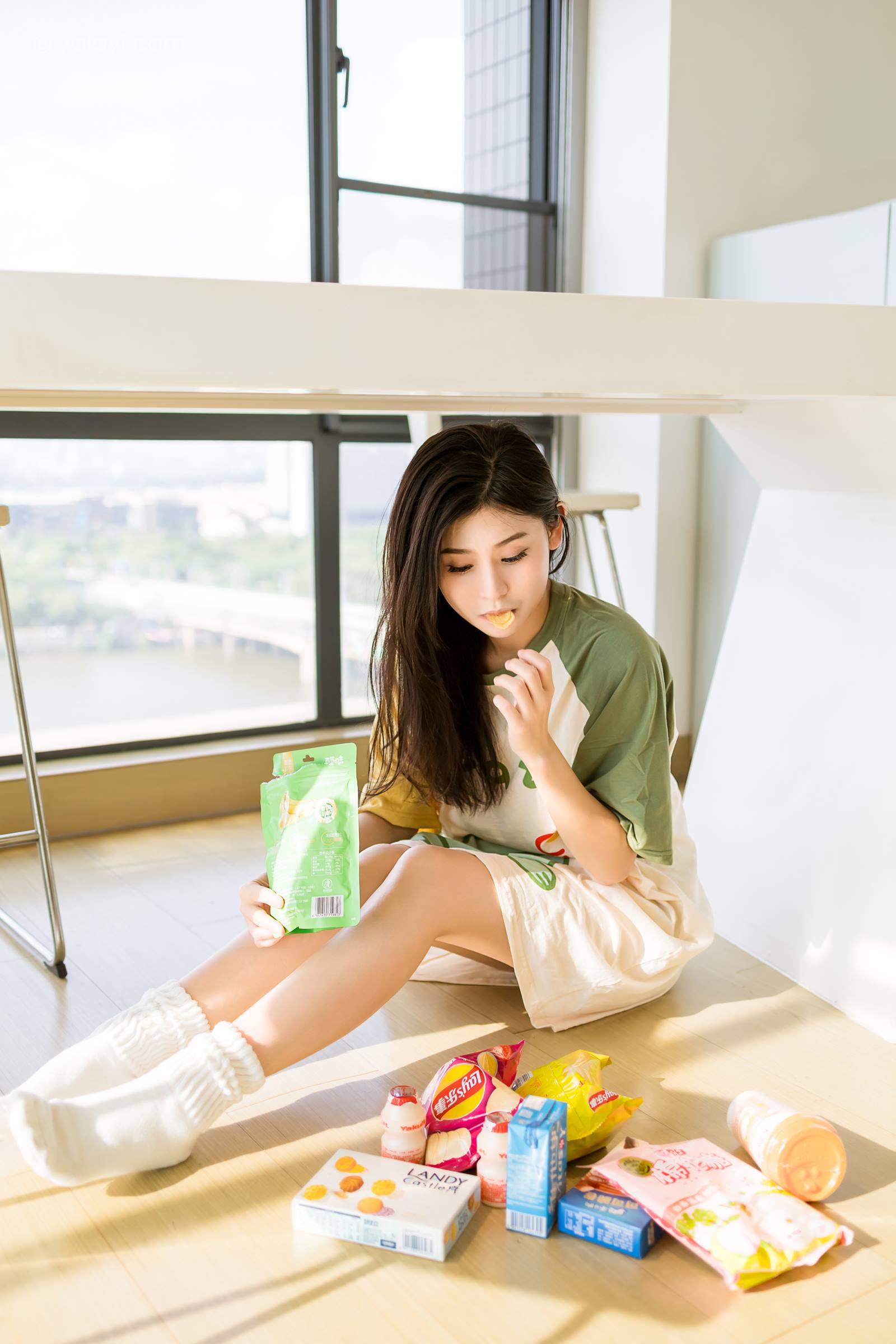 图片[21]-[YALAYI雅拉伊]2023.09.29 NO.1072 小恐龙睡衣 若婷[45+1P] – 速更版-美库