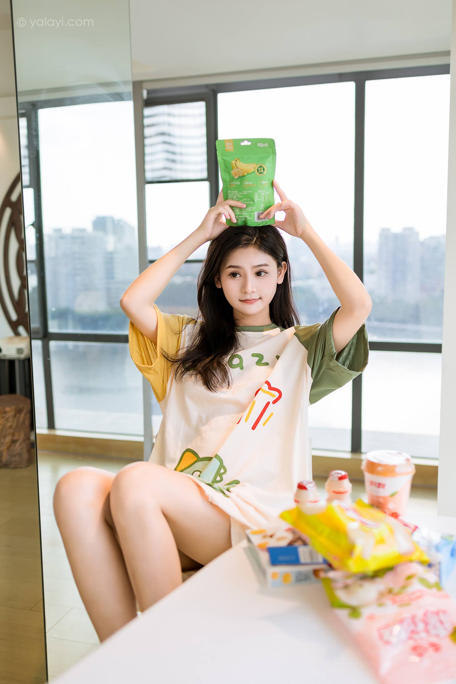 图片[28]-[YALAYI雅拉伊]2023.09.29 NO.1072 小恐龙睡衣 若婷[45+1P] – 速更版-美库