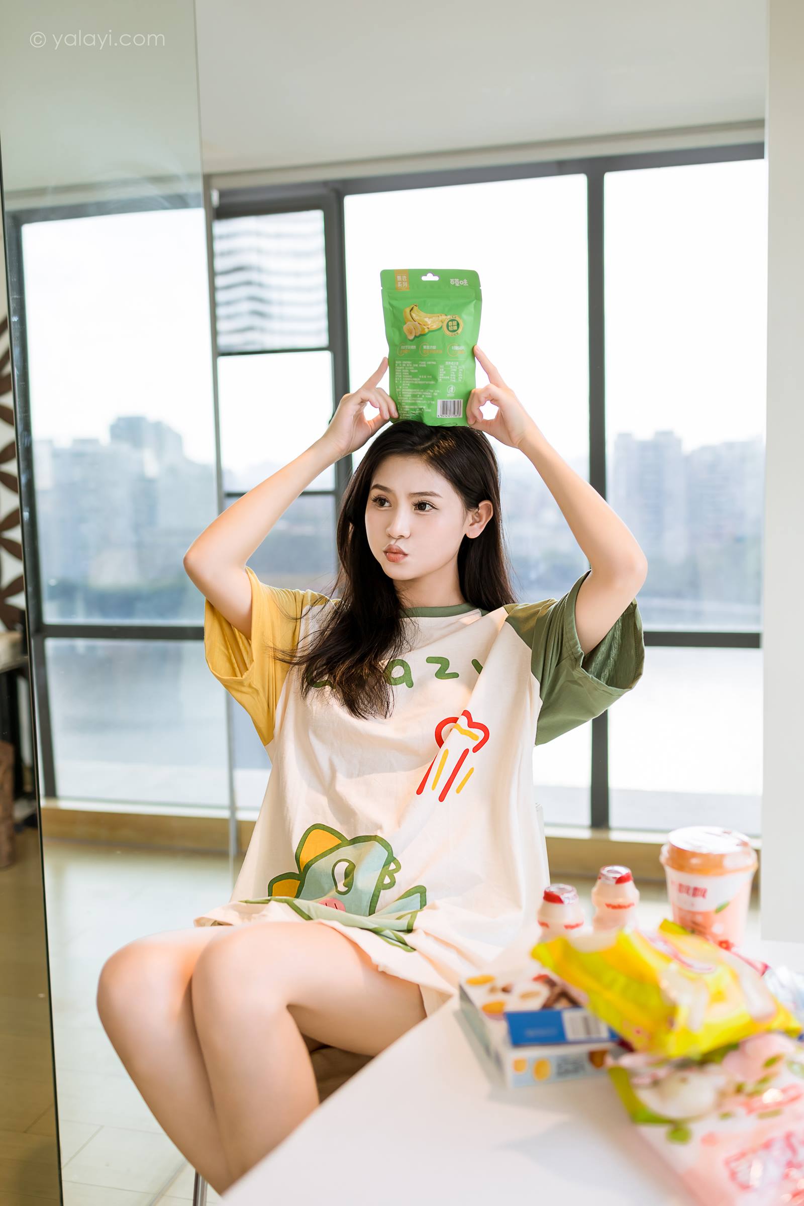 图片[29]-[YALAYI雅拉伊]2023.09.29 NO.1072 小恐龙睡衣 若婷[45+1P] – 速更版-美库