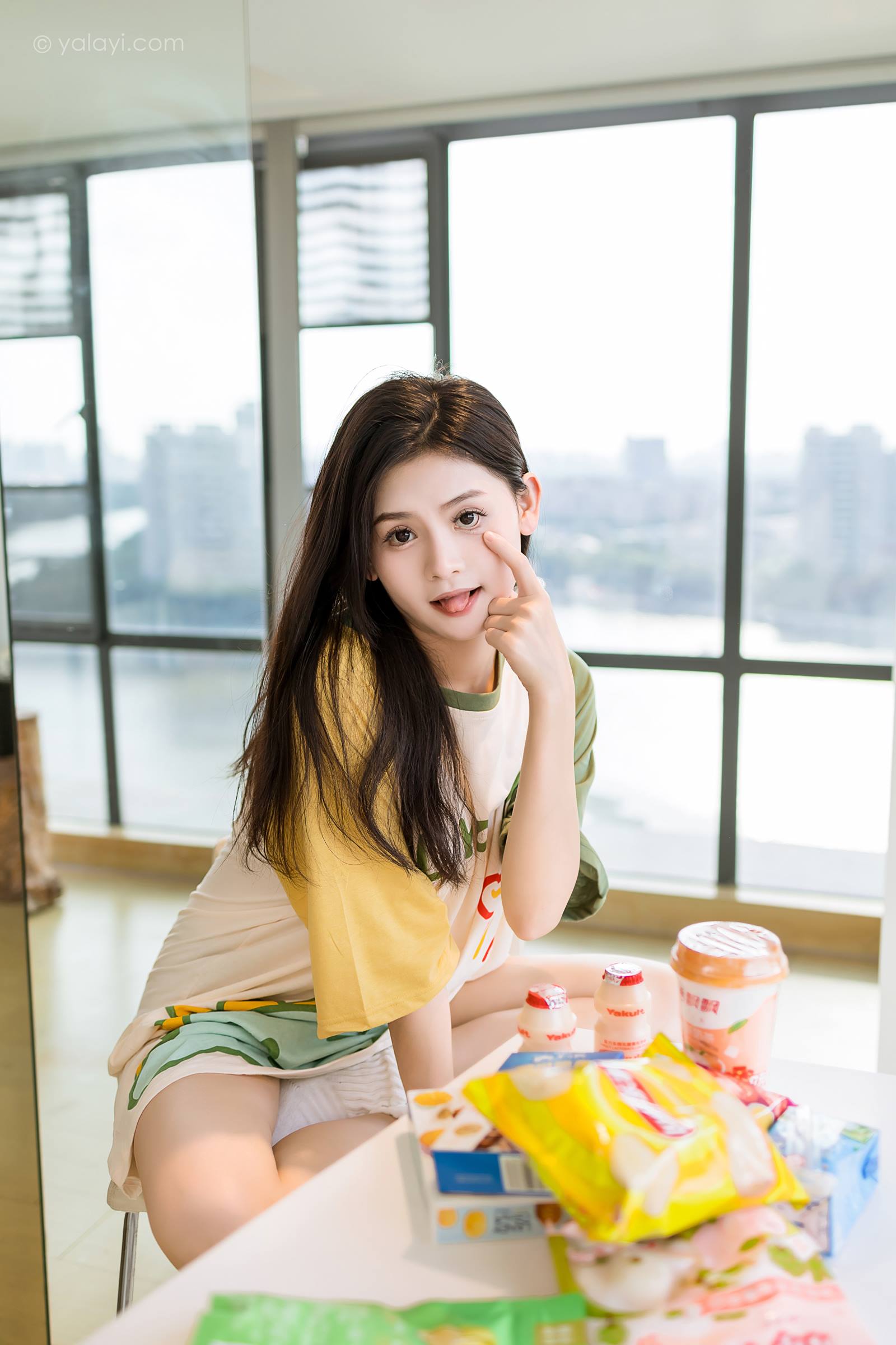 图片[30]-[YALAYI雅拉伊]2023.09.29 NO.1072 小恐龙睡衣 若婷[45+1P] – 速更版-美库