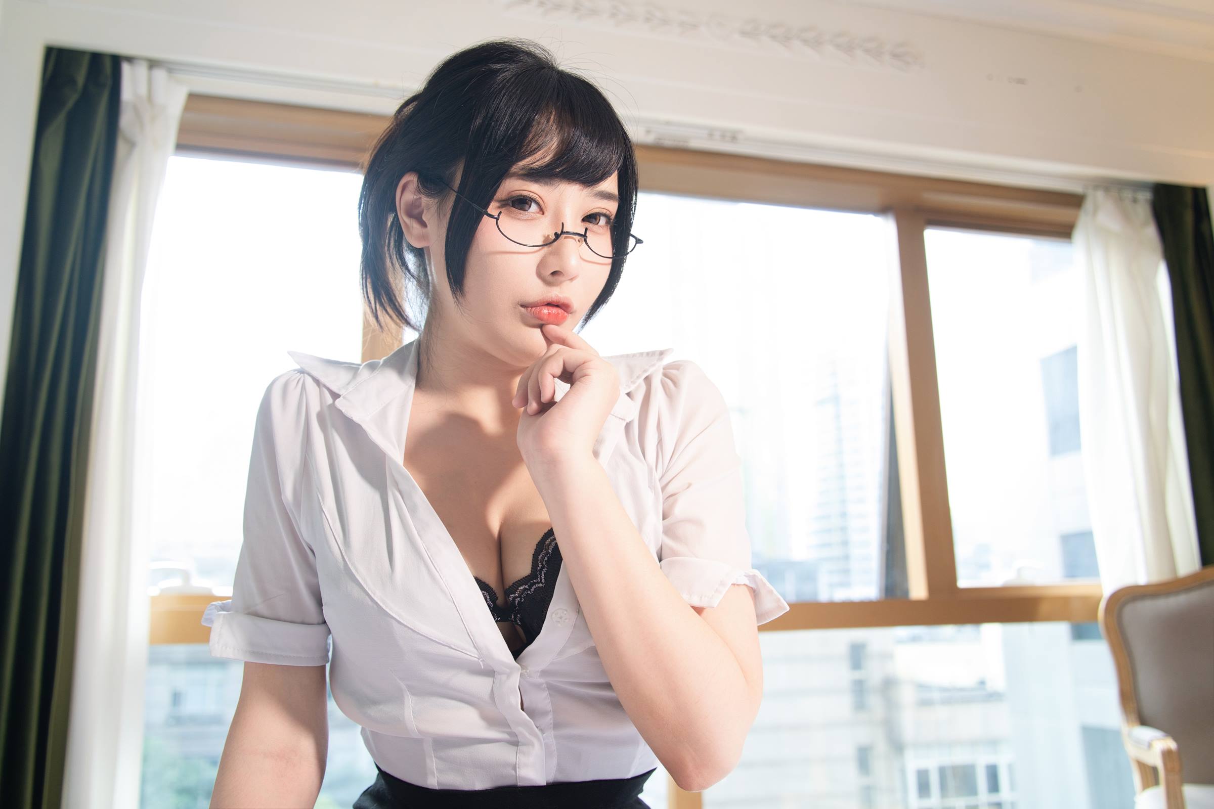 图片[46]-糖果果candy – 室内OL[86P] – 速更版-美库