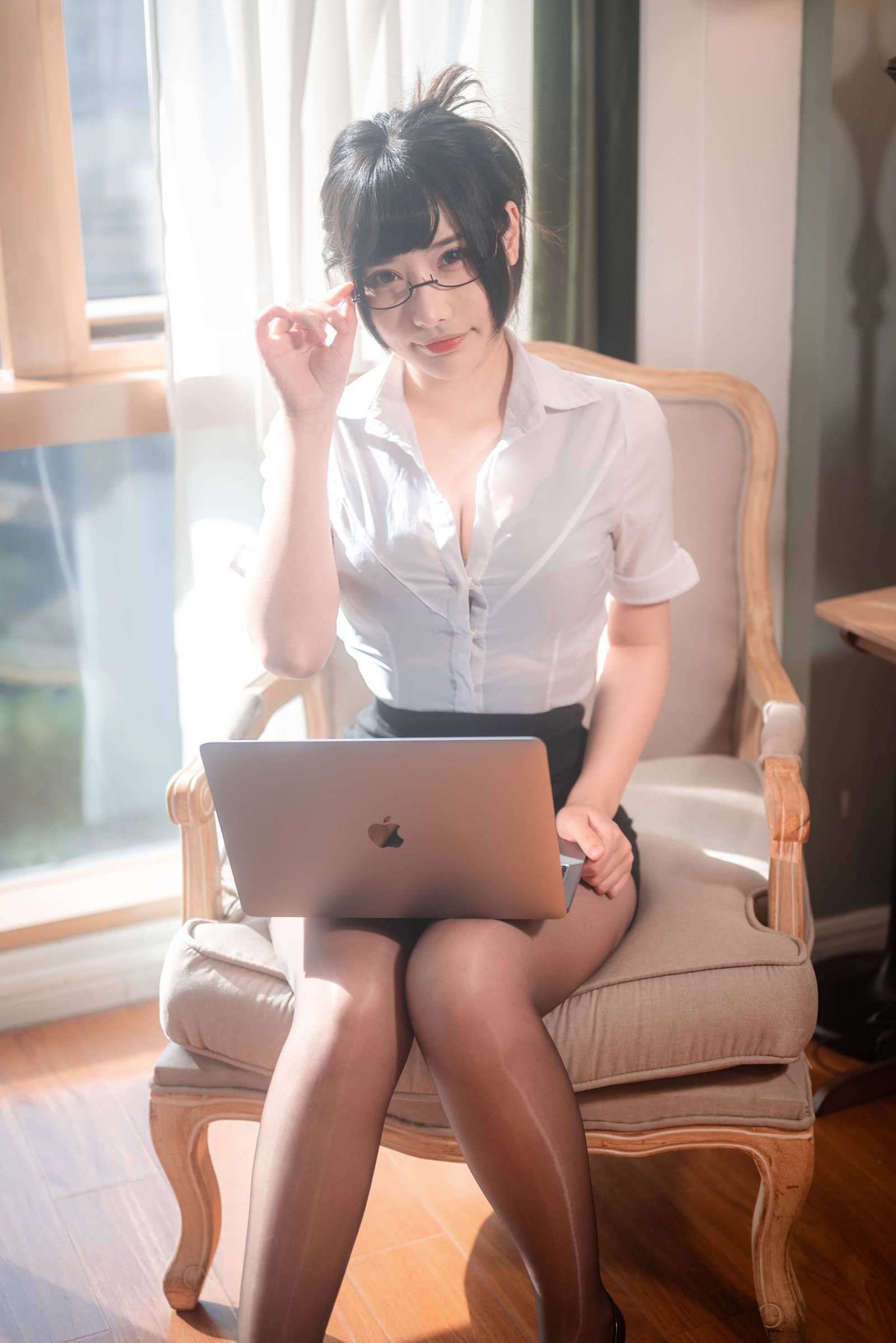 图片[80]-糖果果candy – 室内OL[86P] – 速更版-美库