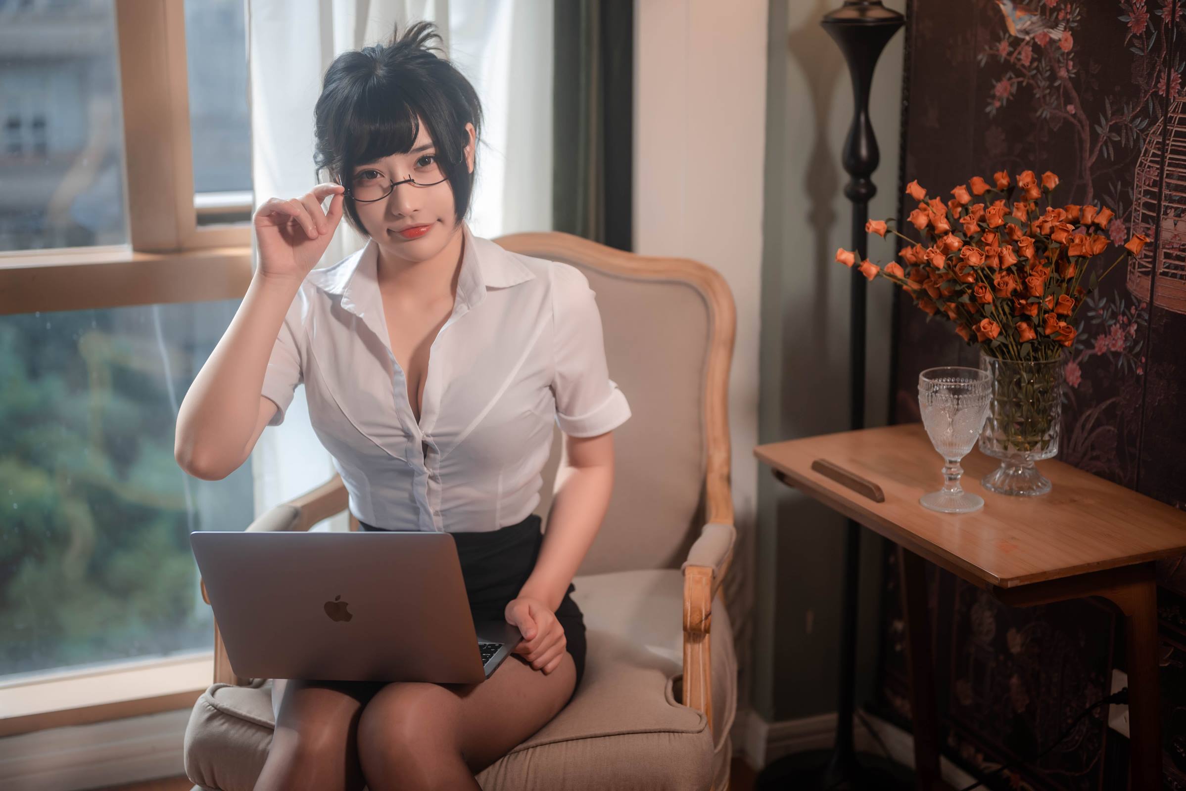 图片[81]-糖果果candy – 室内OL[86P] – 速更版-美库