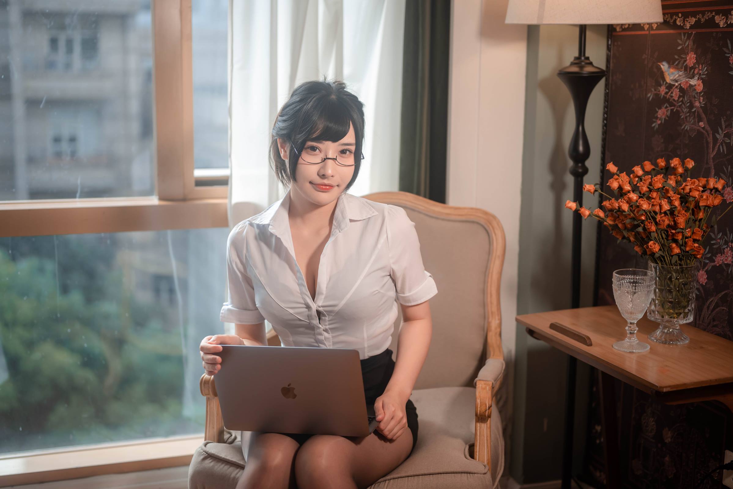 图片[82]-糖果果candy – 室内OL[86P] – 速更版-美库