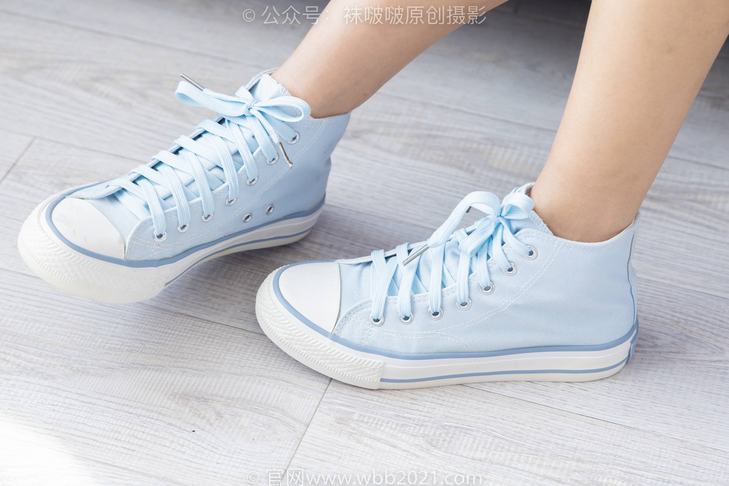 图片[12]-[BoBoSocks袜啵啵]NO.301 奶油-两双板鞋、白棉袜、短黑丝、裸足[240P] – 速更版-美库