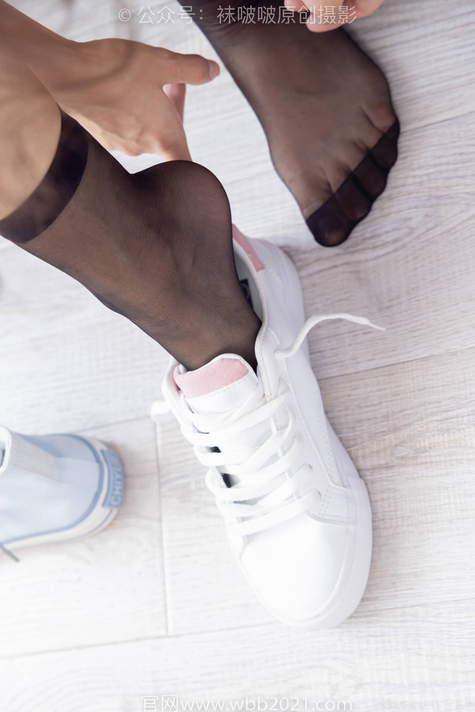 图片[77]-[BoBoSocks袜啵啵]NO.301 奶油-两双板鞋、白棉袜、短黑丝、裸足[240P] – 速更版-美库