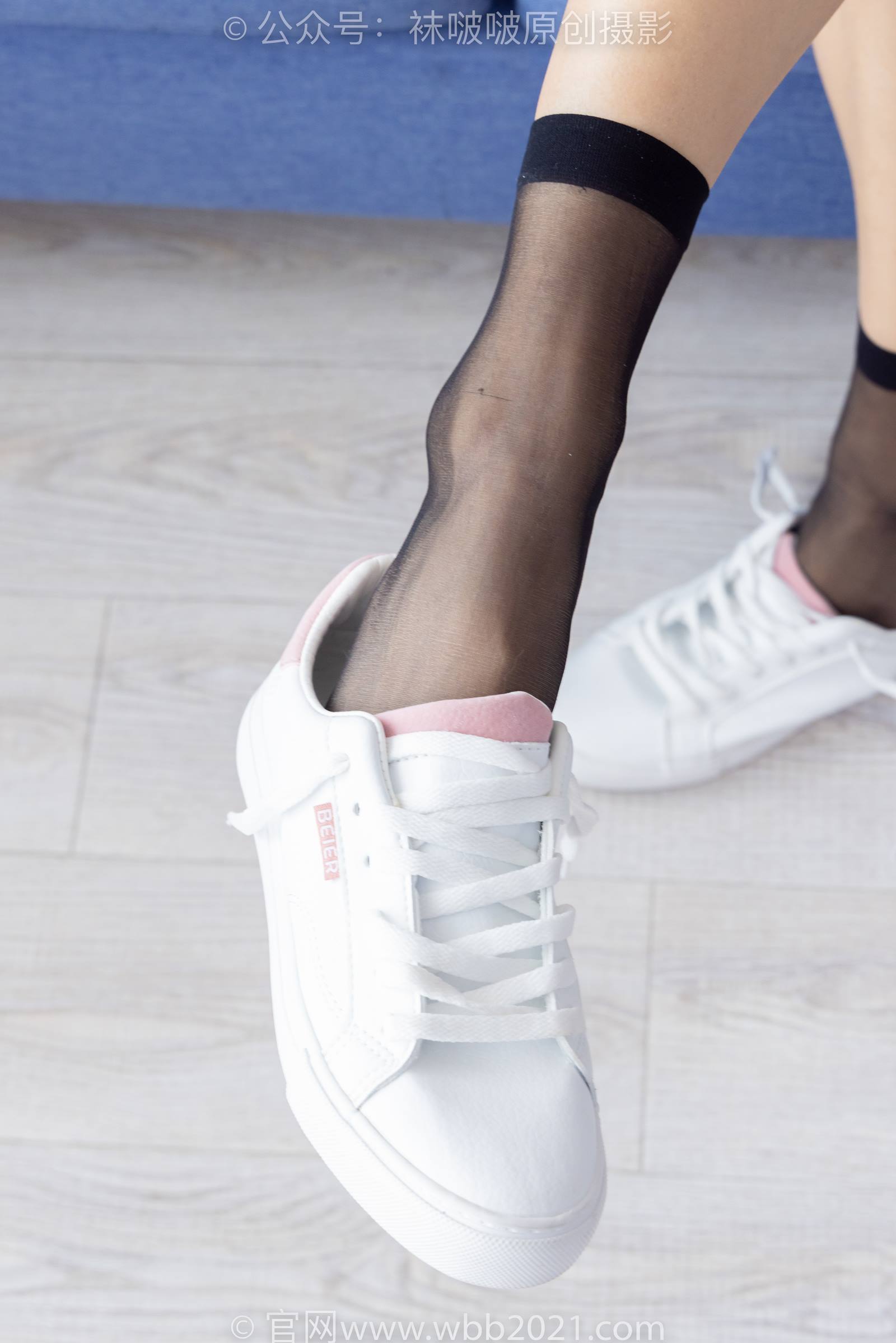 图片[101]-[BoBoSocks袜啵啵]NO.301 奶油-两双板鞋、白棉袜、短黑丝、裸足[240P] – 速更版-美库