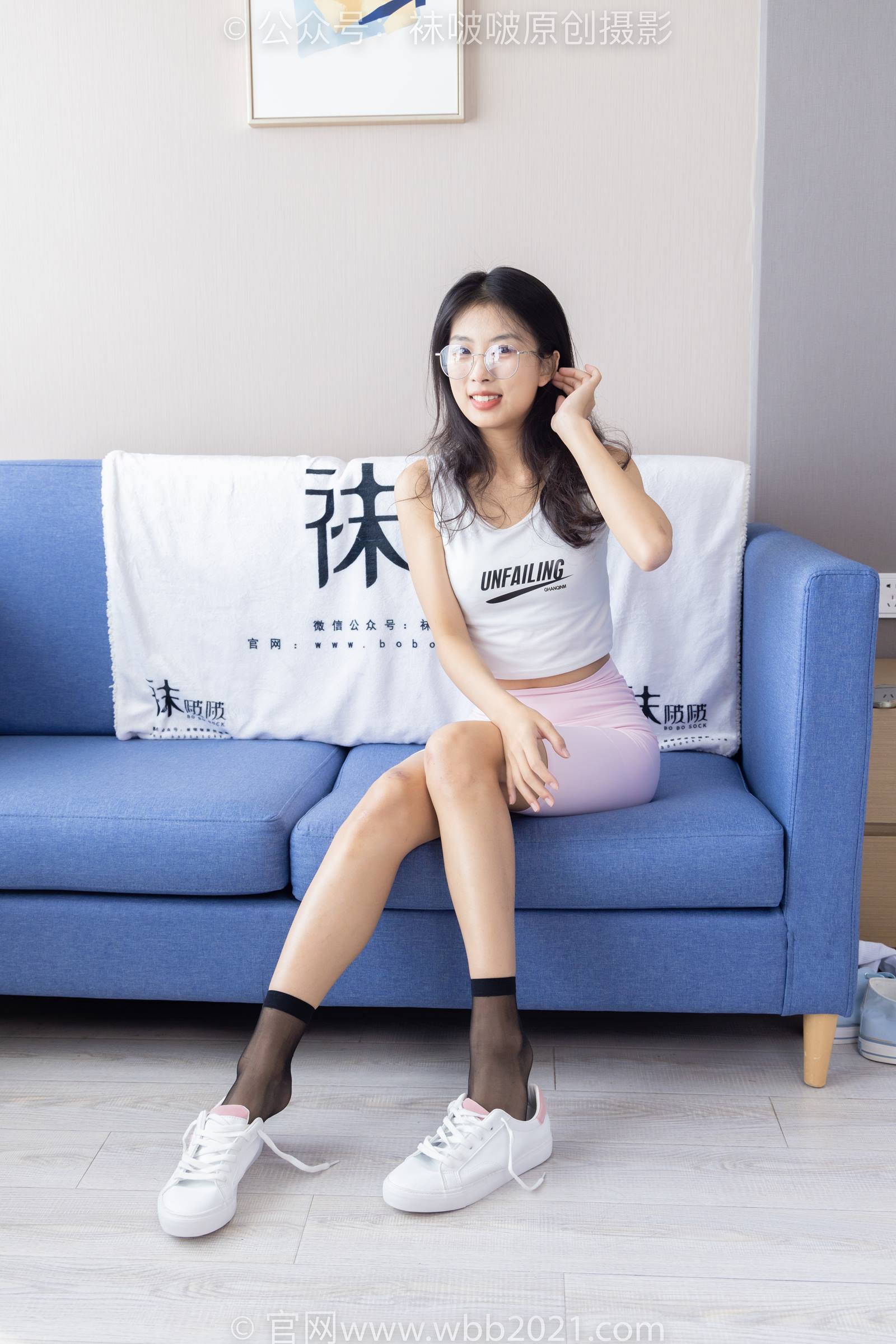 图片[105]-[BoBoSocks袜啵啵]NO.301 奶油-两双板鞋、白棉袜、短黑丝、裸足[240P] – 速更版-美库