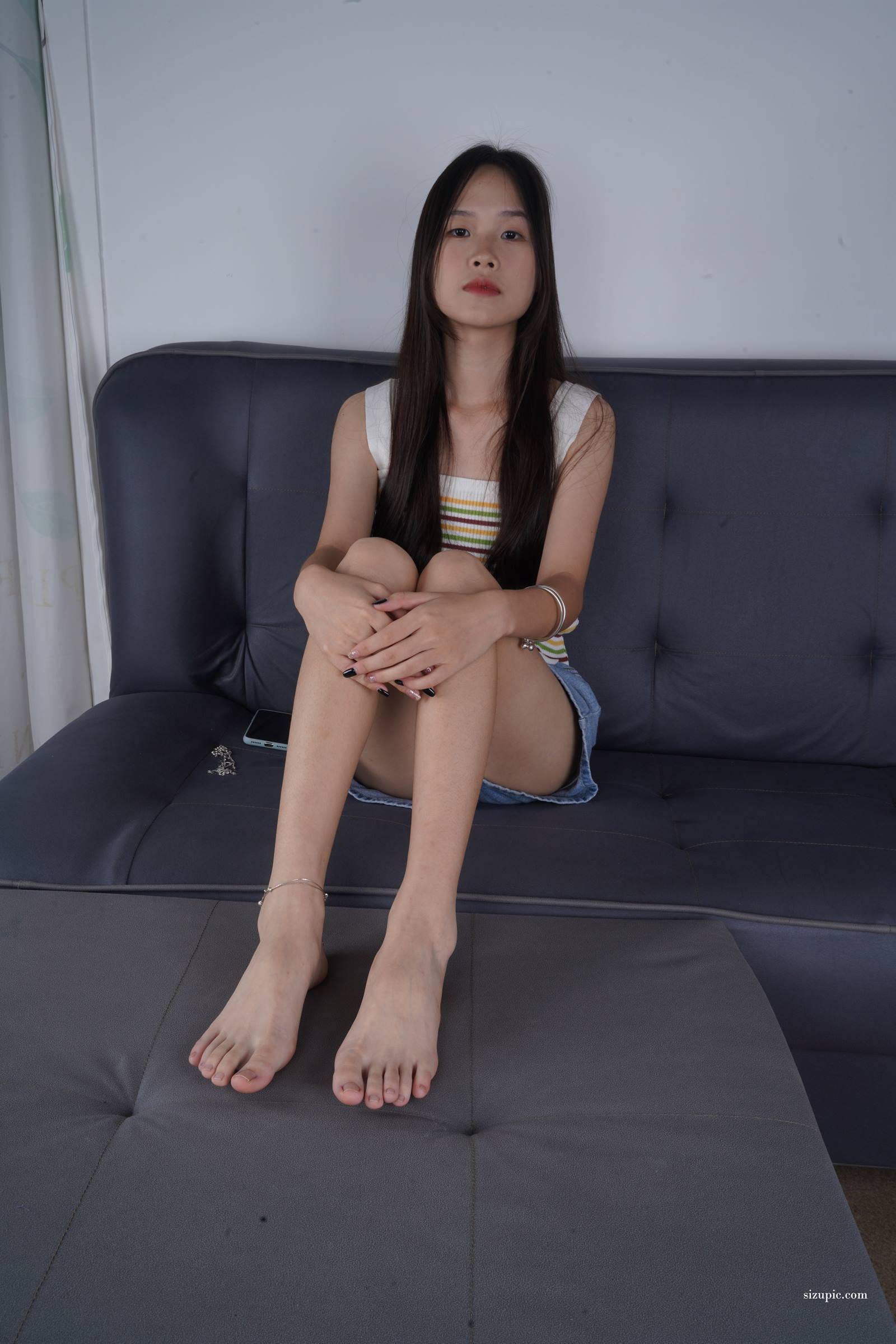 图片[94]-Pary摄影 NO.122 此脚只应天上有，新模文文37码绝美美脚首秀[93P] – 速更版-美库