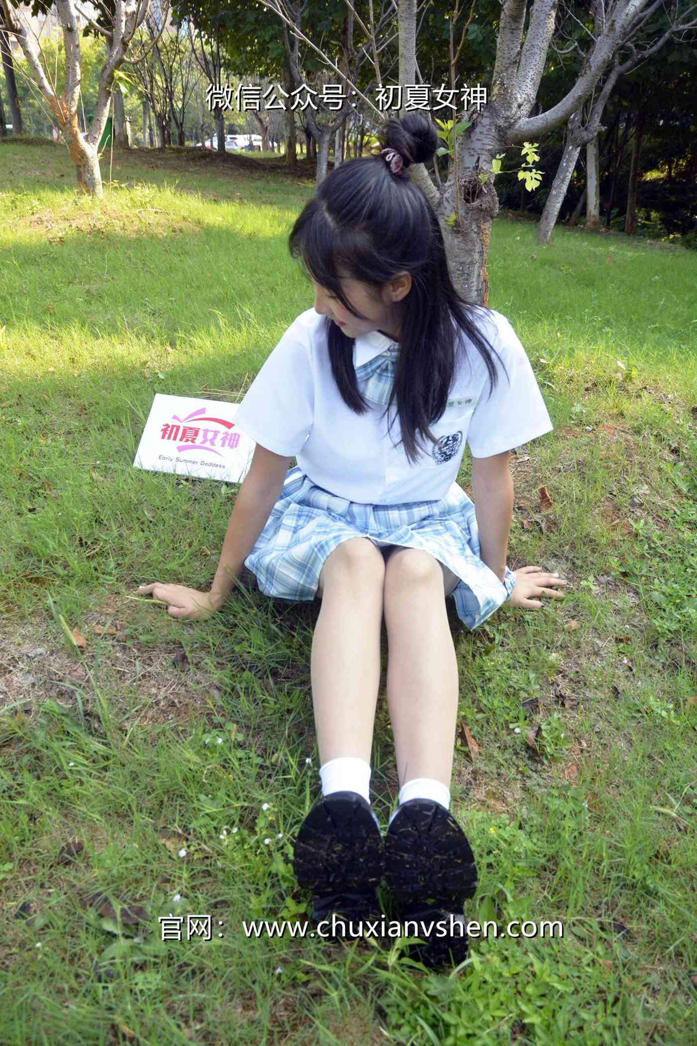 图片[45]-初夏女神 NO.081 点点 我的JK装[140P] – 速更版-美库