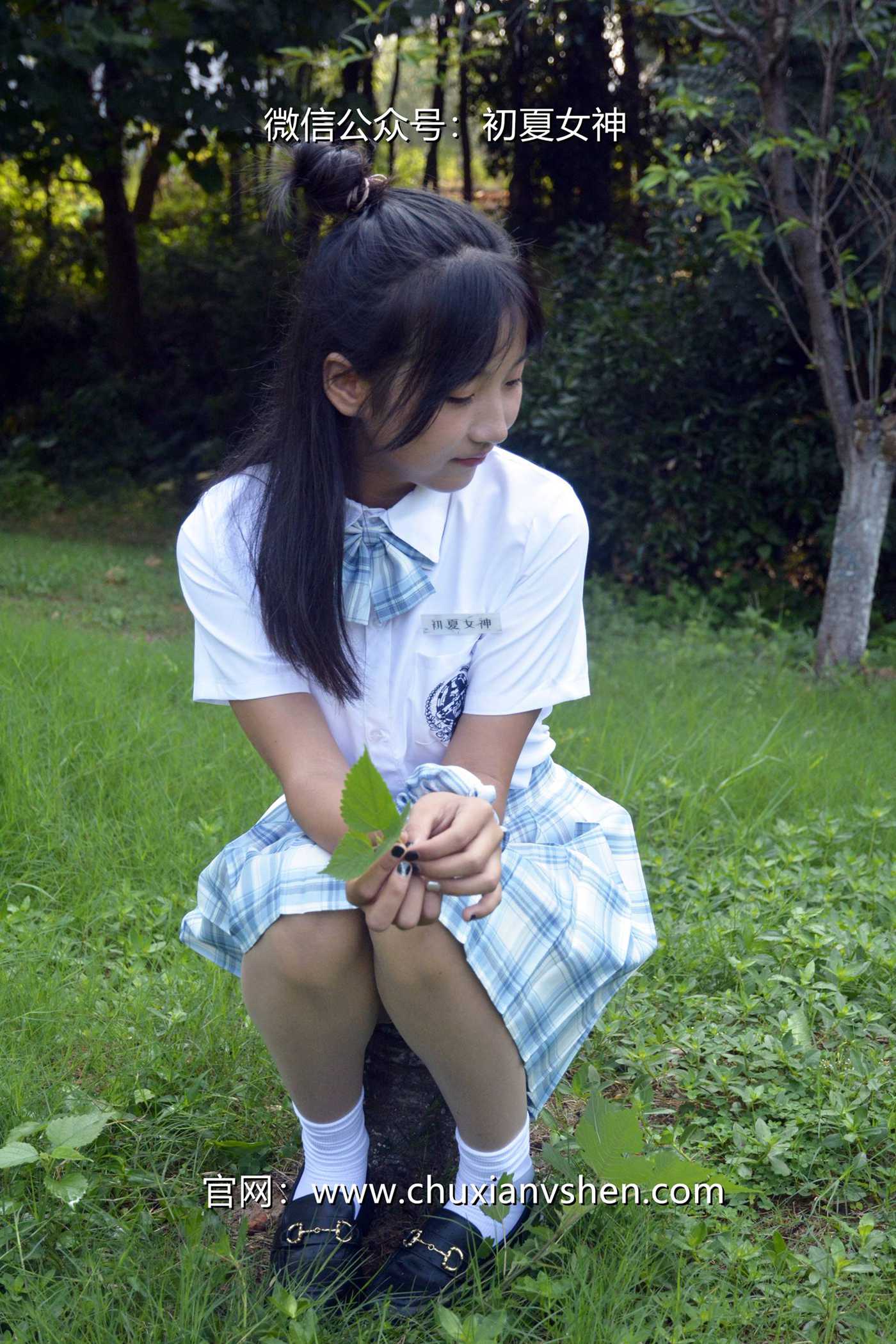 图片[49]-初夏女神 NO.081 点点 我的JK装[140P] – 速更版-美库