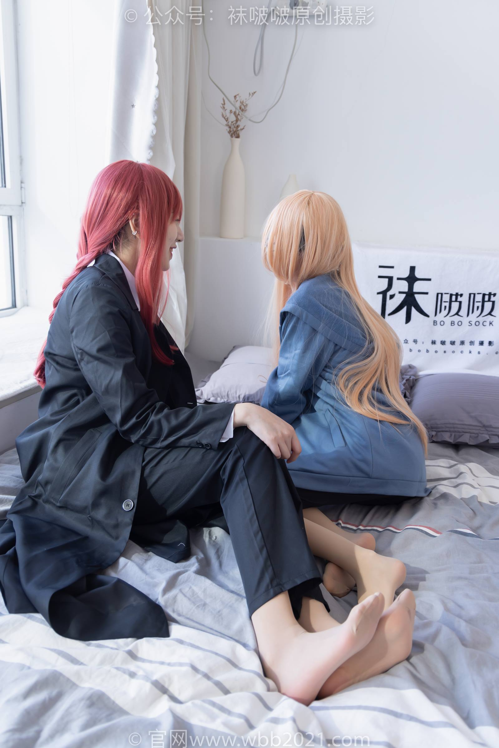 图片[35]-[BoBoSocks袜啵啵]NO.302 小甜豆稚予-三双皮鞋、板鞋、黑丝、两双肉丝、裤里丝[140P] – 速更版-美库