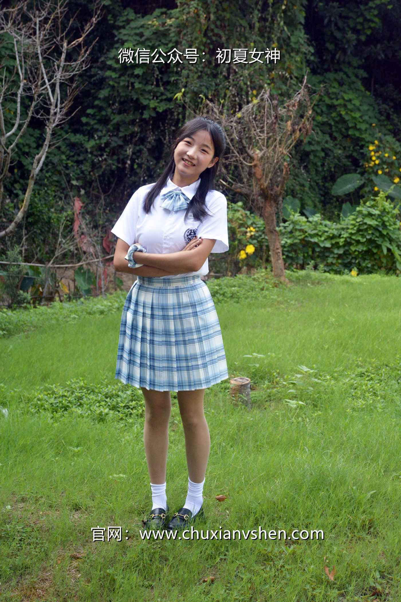 图片[58]-初夏女神 NO.081 点点 我的JK装[140P] – 速更版-美库