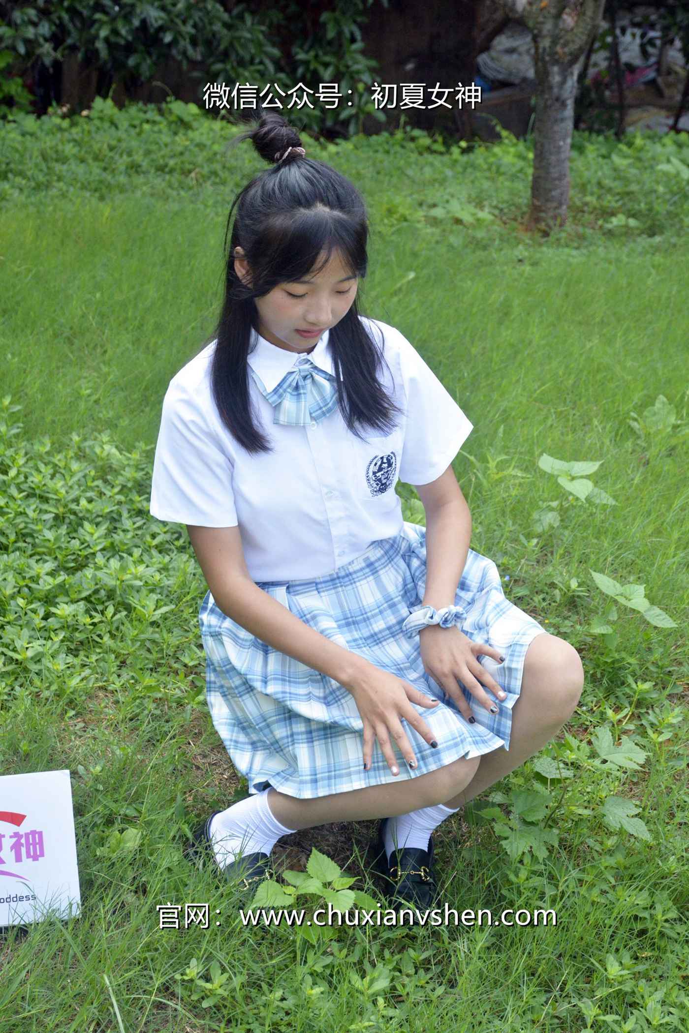 图片[63]-初夏女神 NO.081 点点 我的JK装[140P] – 速更版-美库