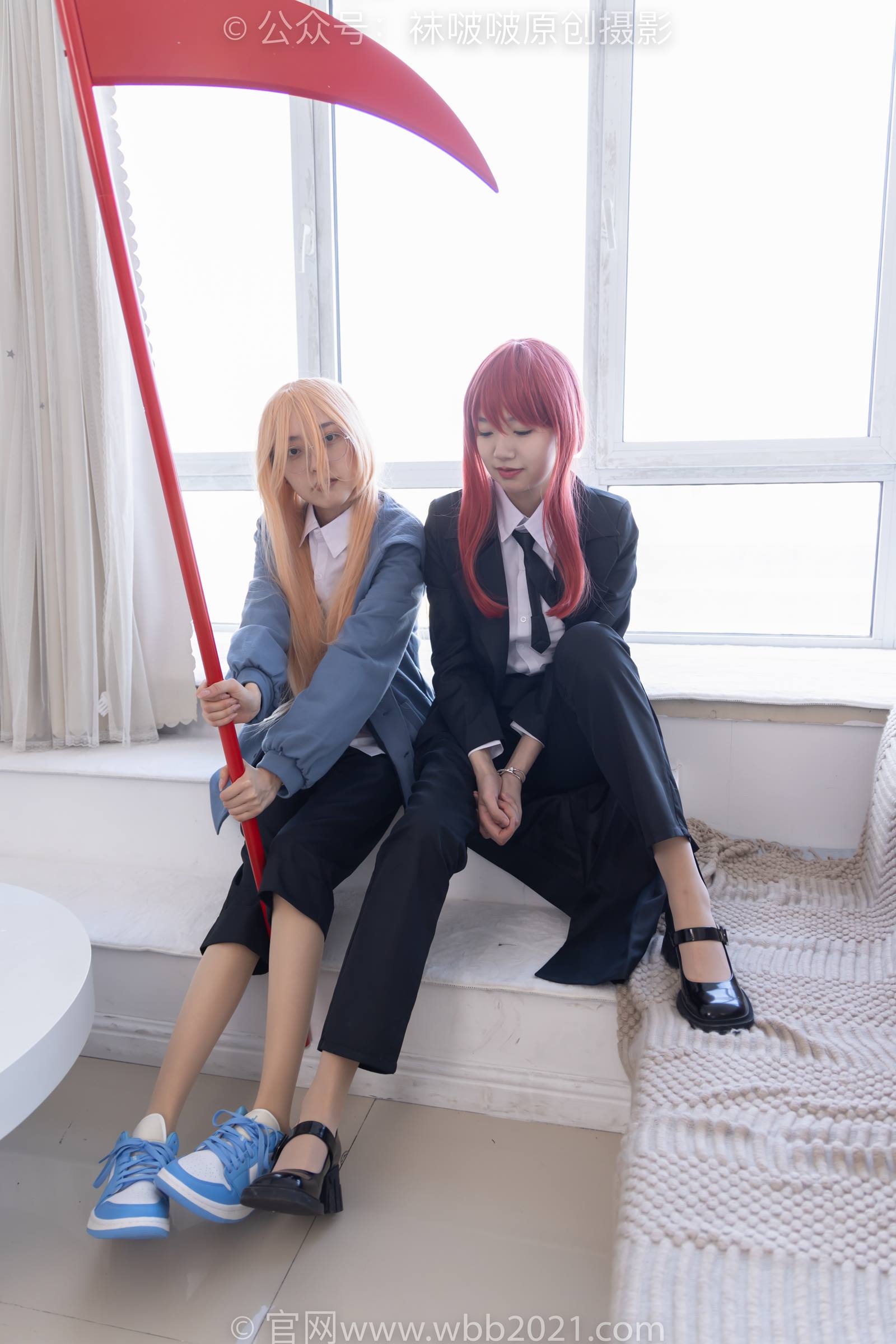 图片[47]-[BoBoSocks袜啵啵]NO.302 小甜豆稚予-三双皮鞋、板鞋、黑丝、两双肉丝、裤里丝[140P] – 速更版-美库