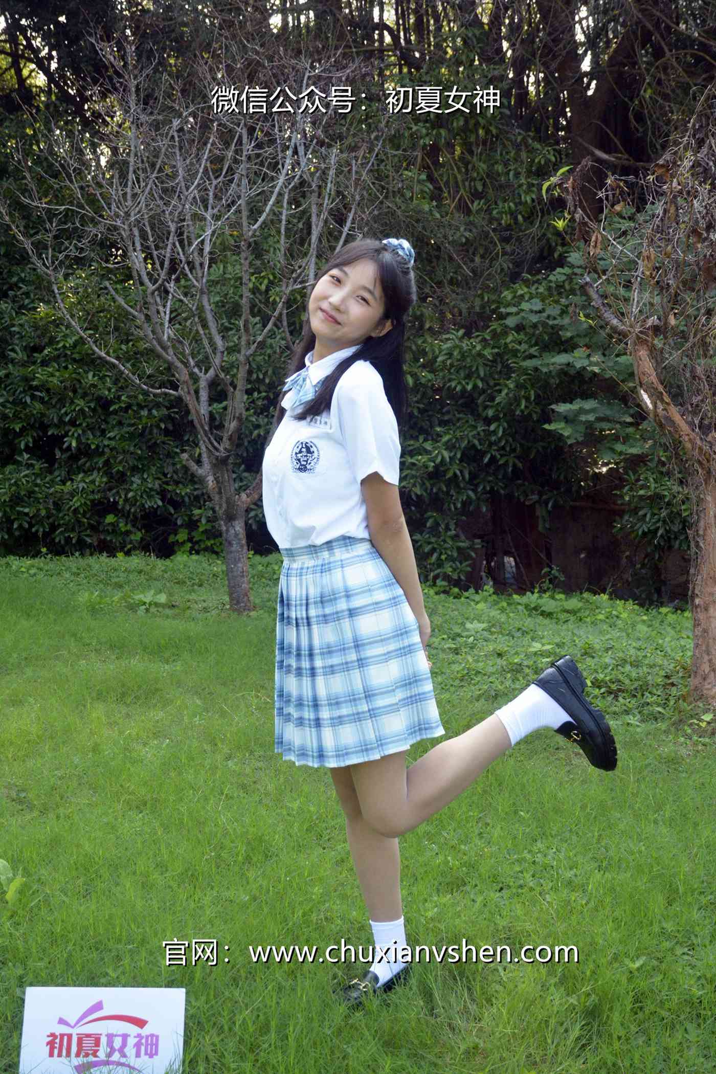 图片[69]-初夏女神 NO.081 点点 我的JK装[140P] – 速更版-美库