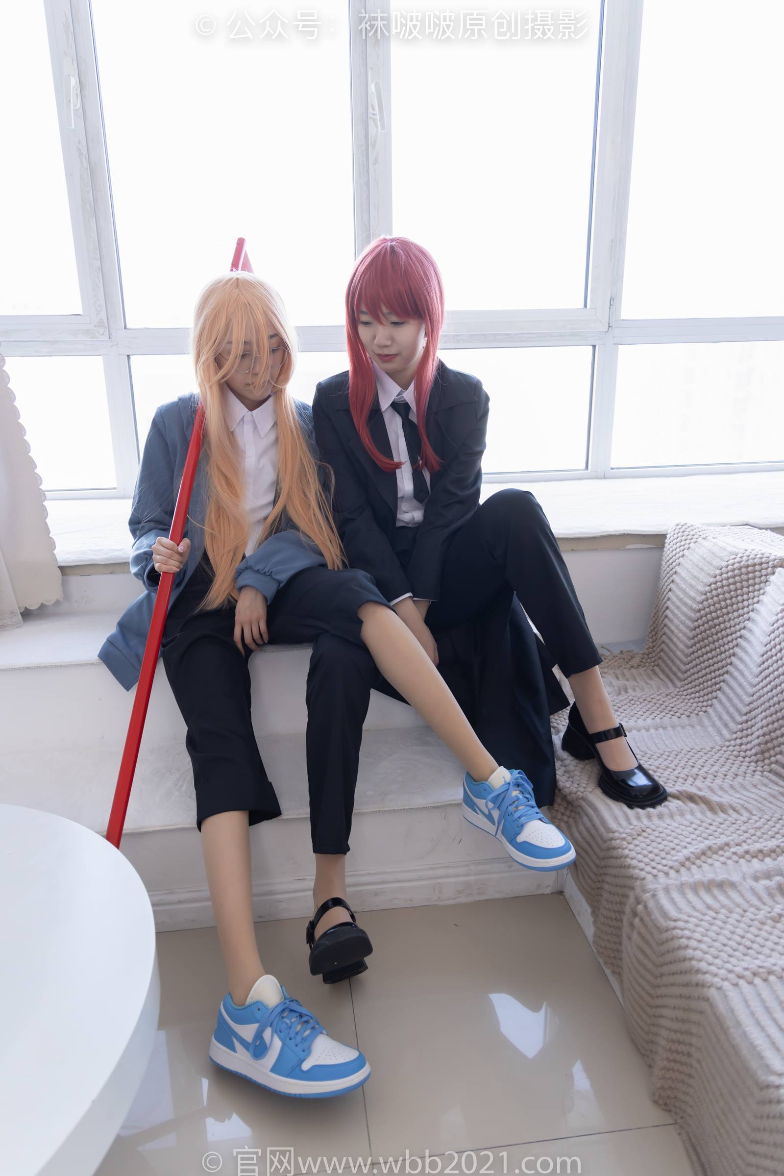 图片[51]-[BoBoSocks袜啵啵]NO.302 小甜豆稚予-三双皮鞋、板鞋、黑丝、两双肉丝、裤里丝[140P] – 速更版-美库