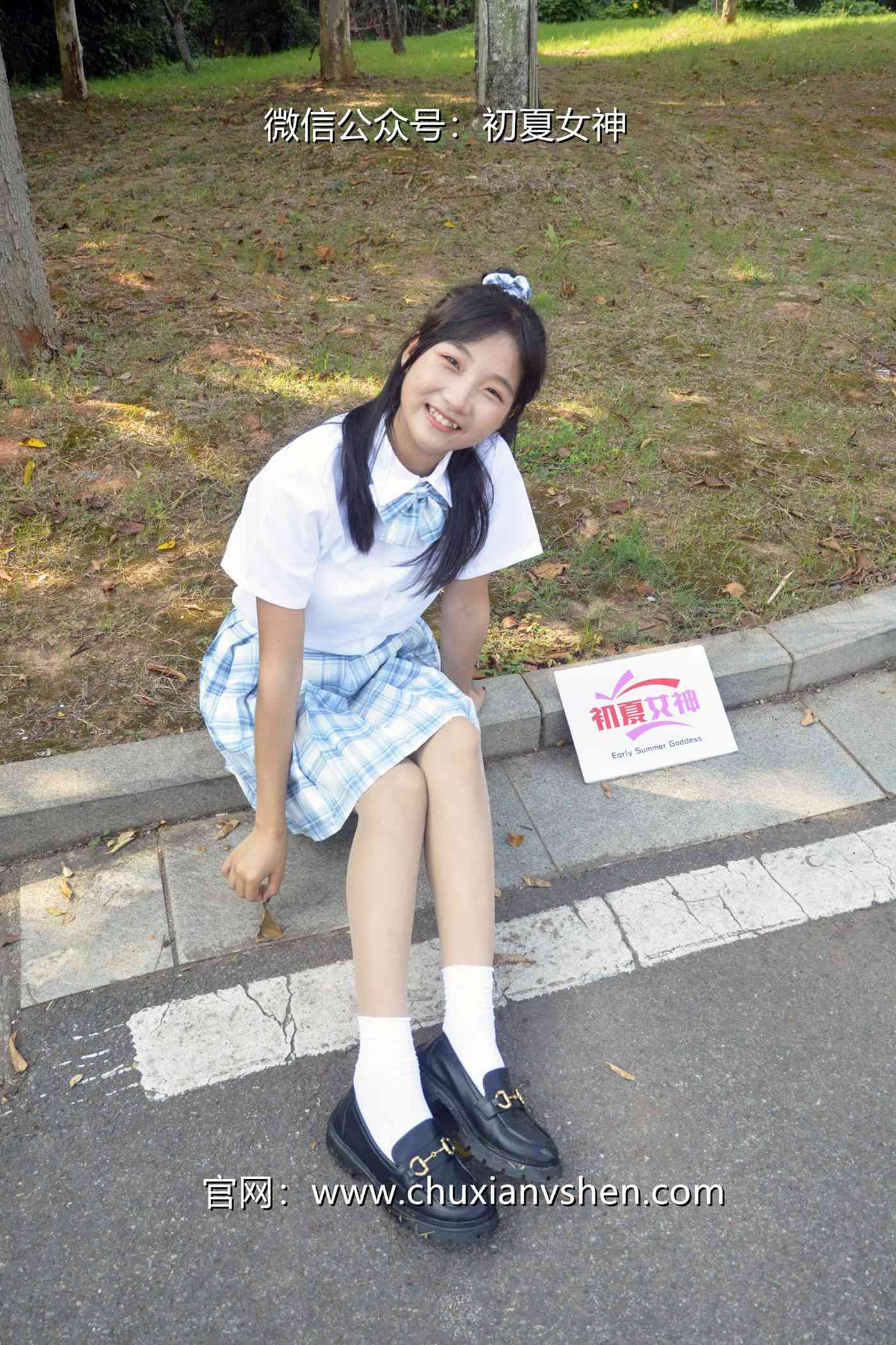 图片[77]-初夏女神 NO.081 点点 我的JK装[140P] – 速更版-美库