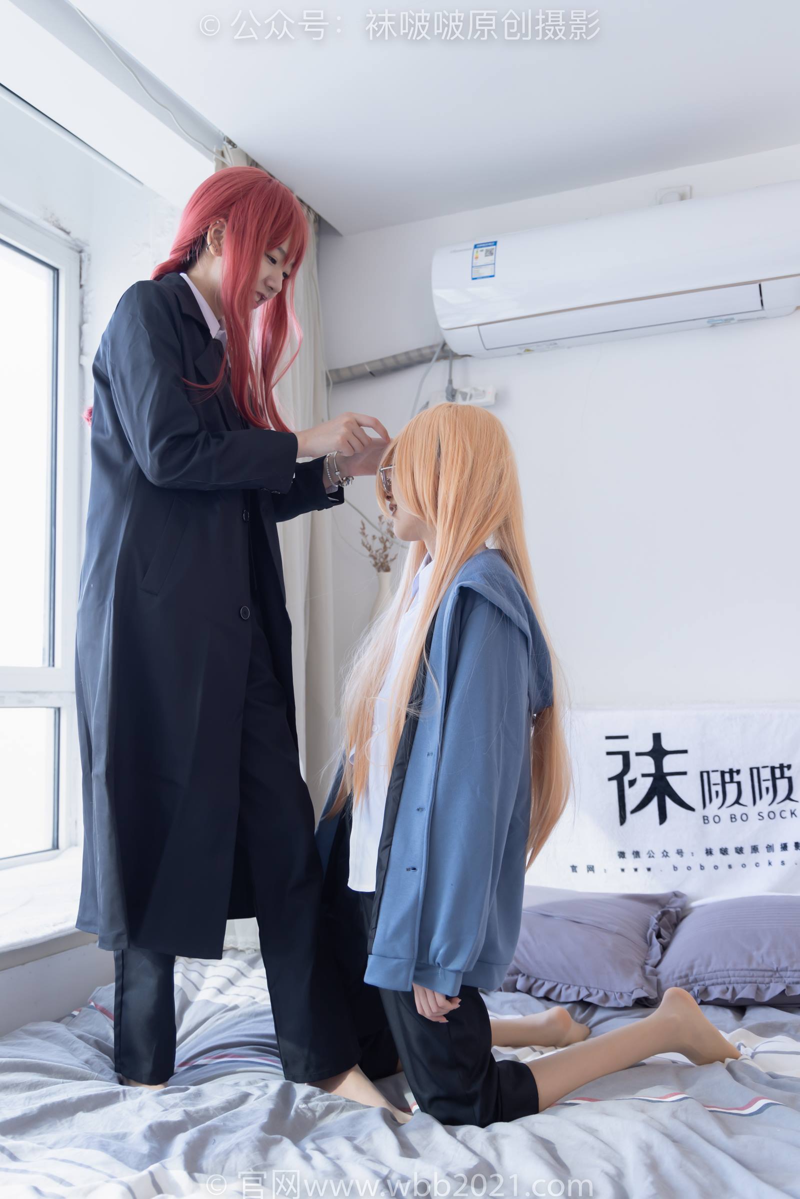 图片[55]-[BoBoSocks袜啵啵]NO.302 小甜豆稚予-三双皮鞋、板鞋、黑丝、两双肉丝、裤里丝[140P] – 速更版-美库
