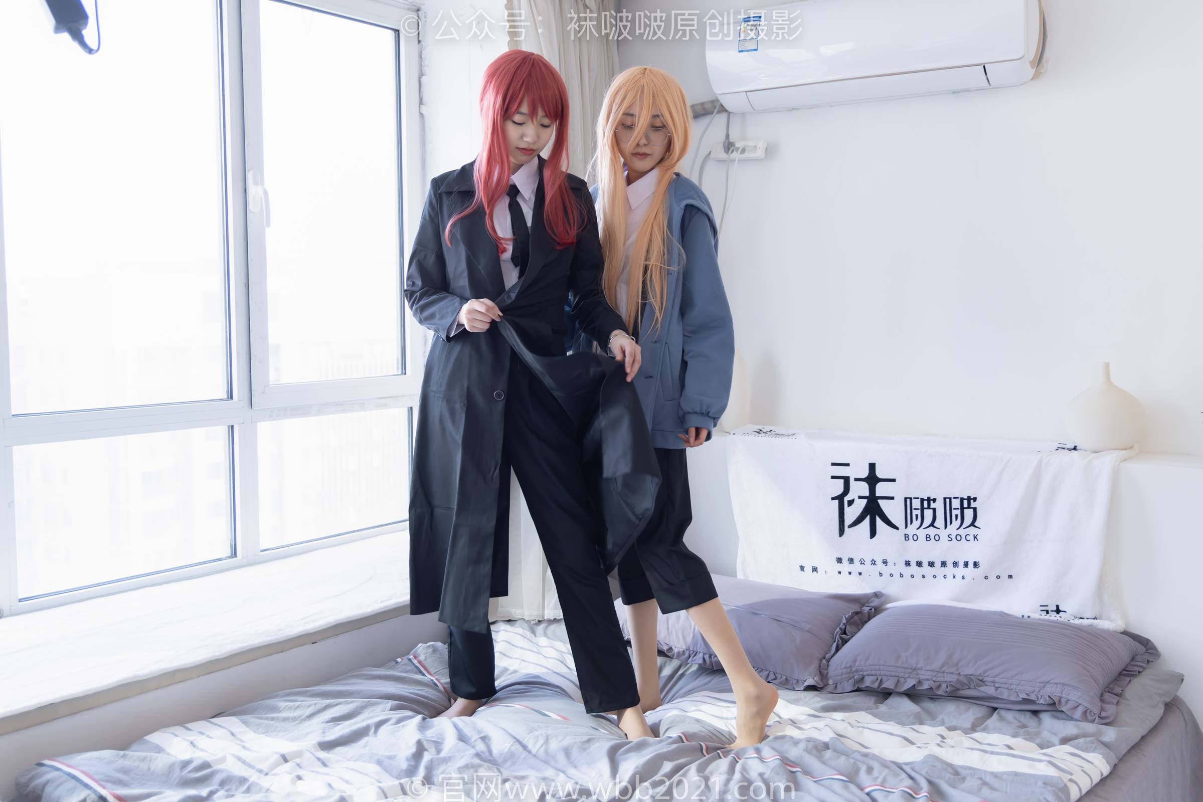 图片[56]-[BoBoSocks袜啵啵]NO.302 小甜豆稚予-三双皮鞋、板鞋、黑丝、两双肉丝、裤里丝[140P] – 速更版-美库