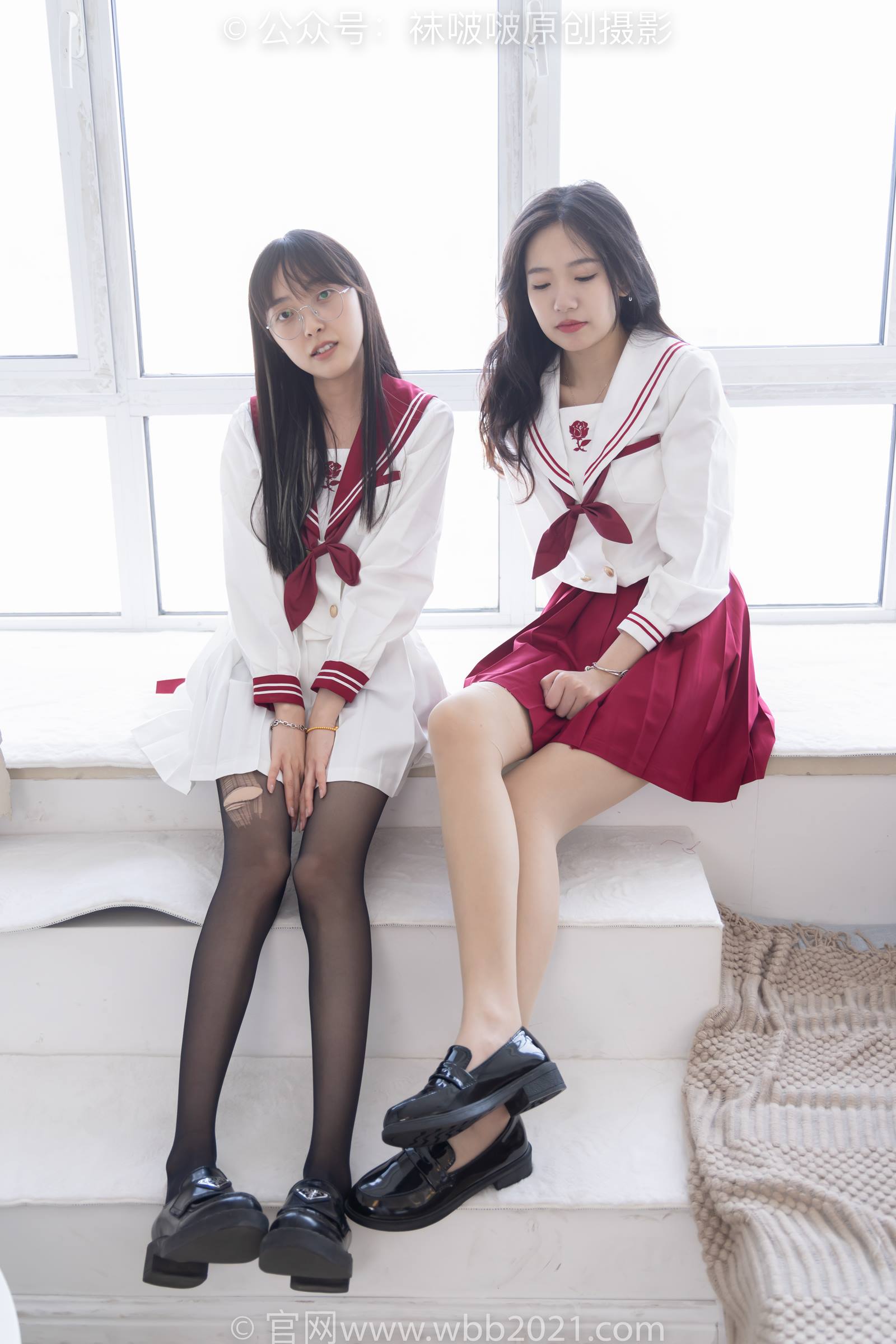 图片[58]-[BoBoSocks袜啵啵]NO.302 小甜豆稚予-三双皮鞋、板鞋、黑丝、两双肉丝、裤里丝[140P] – 速更版-美库