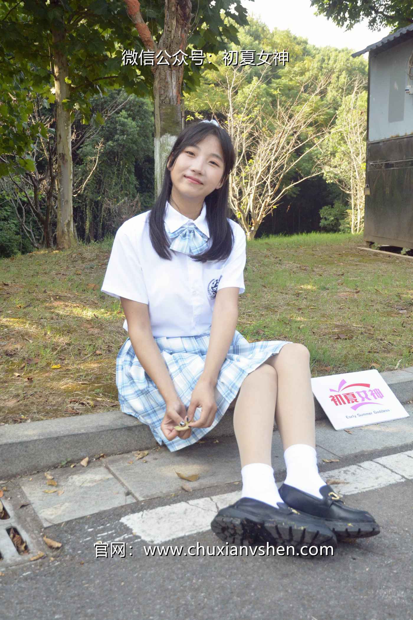 图片[86]-初夏女神 NO.081 点点 我的JK装[140P] – 速更版-美库